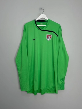 2008/09 USA *PLAYER ISSUE* GK SHIRT (XXXL) NIKE Brushed Interior Moisture Lock Reservoir