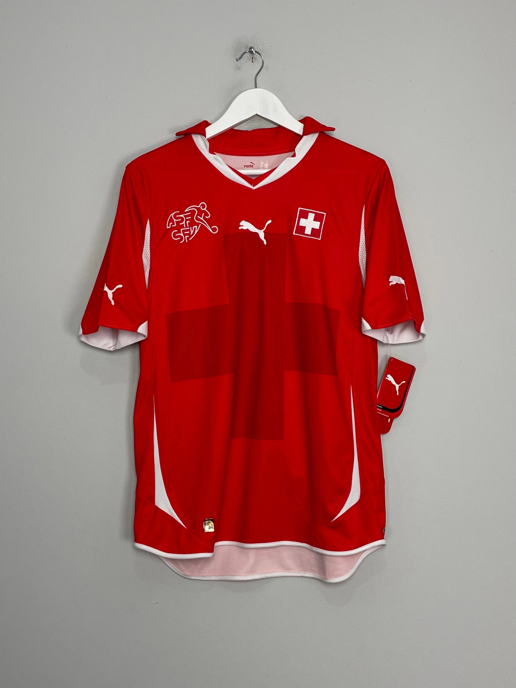 2010/12 SWITZERLAND *BNWT* HOME SHIRT (M) PUMA Comfort Plus Base Comfort