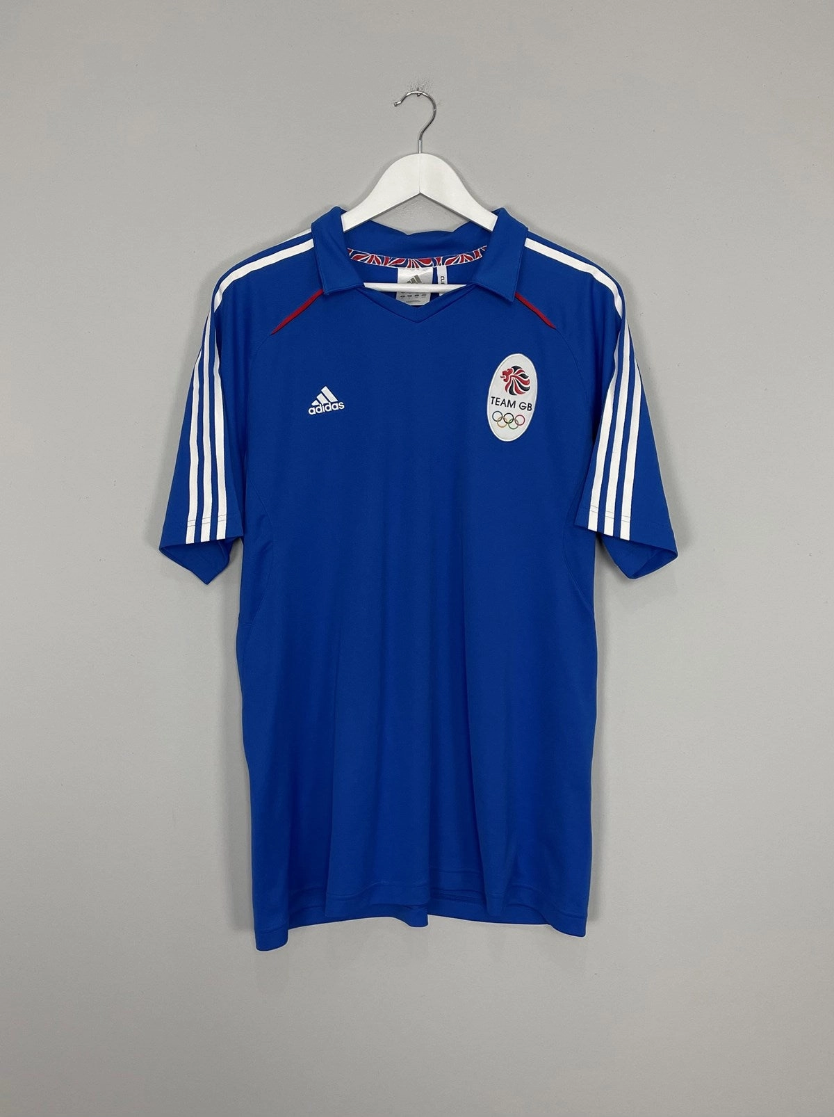2012 GREAT BRITAIN ADIDAS OLYMPICS TRAINING POLO (XL) Chill Fit