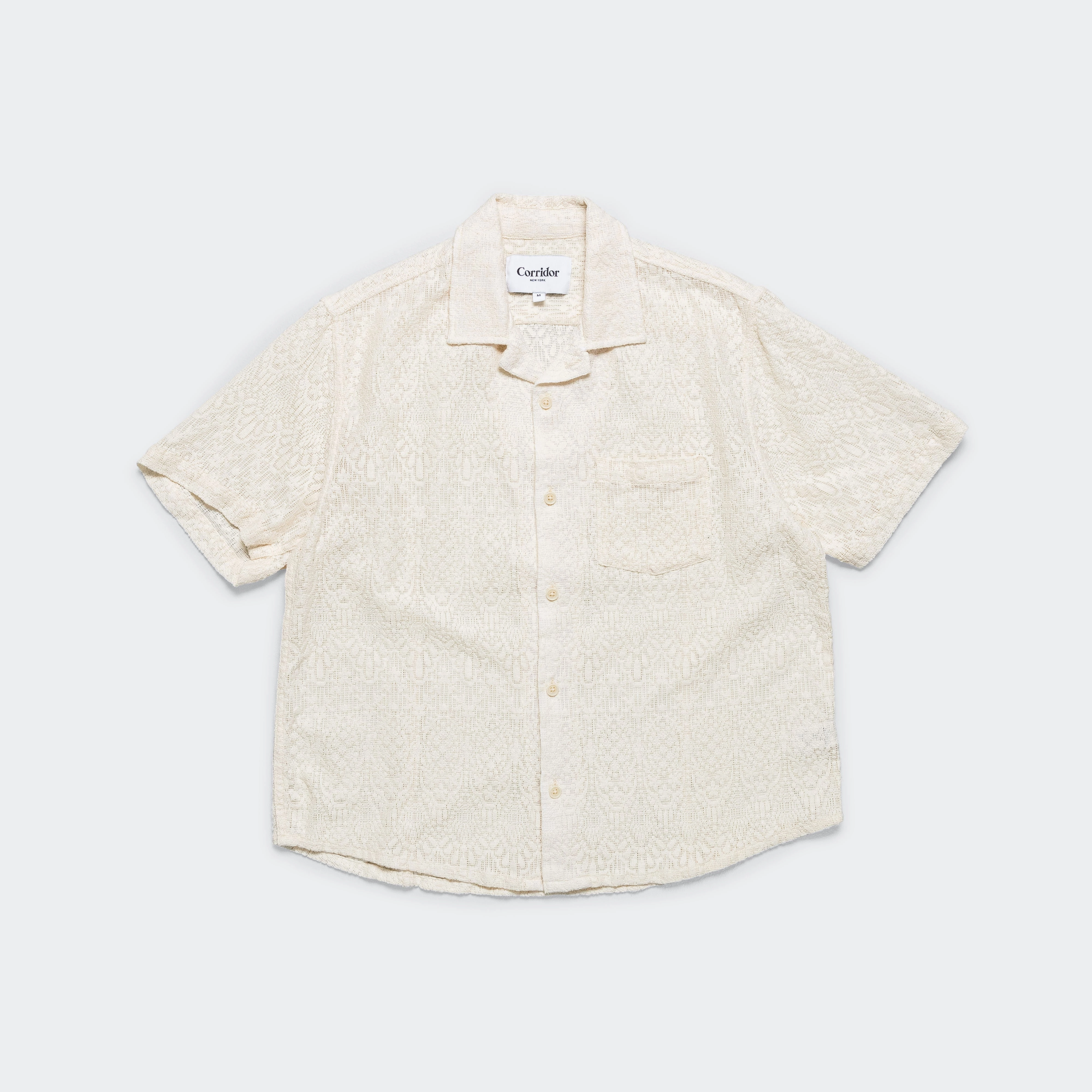 Alhambra SS Camp - Natural Smooth Cotton Blend