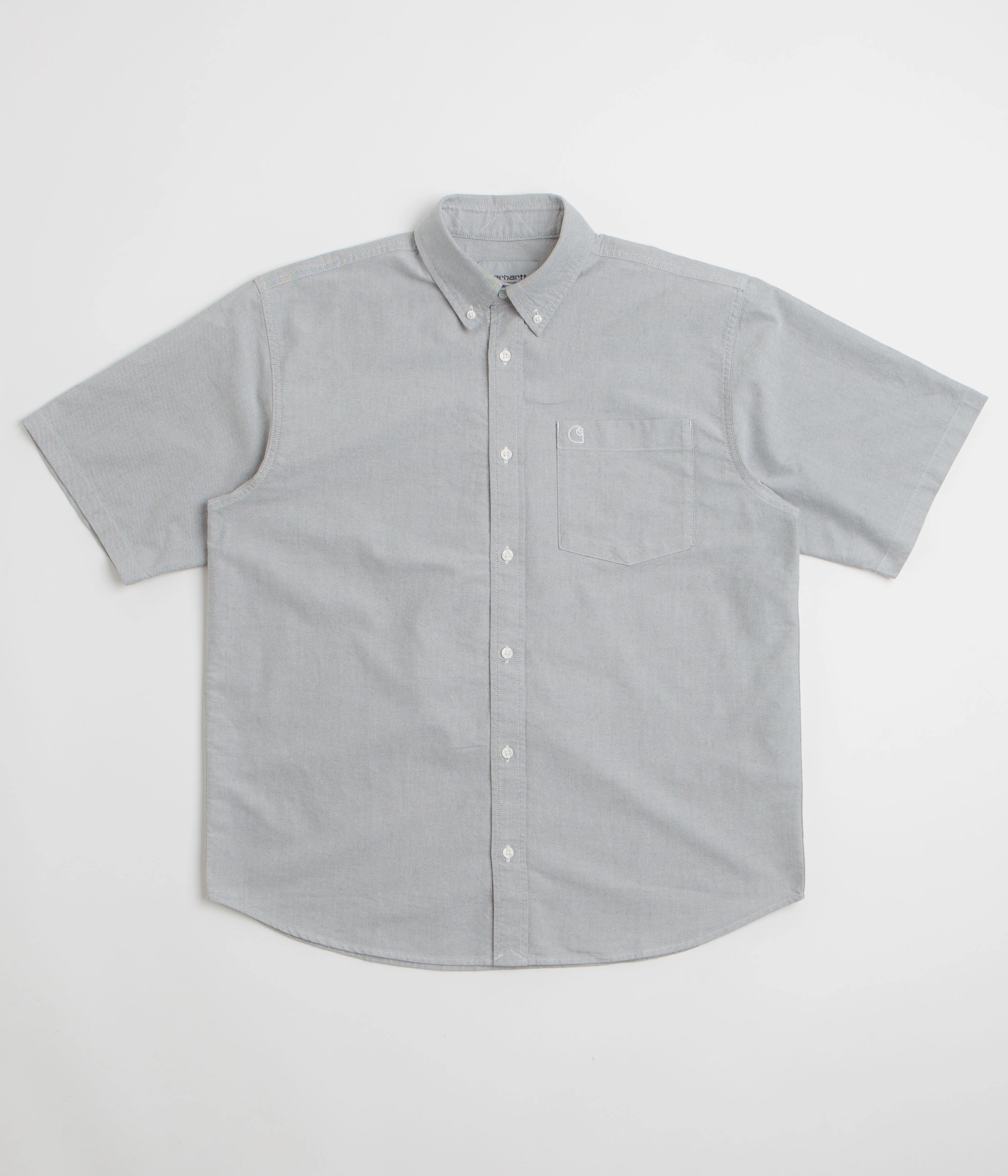 Effortless Comfort Carhartt Braxton Short Sleeve Shirt - Graphite / Wax