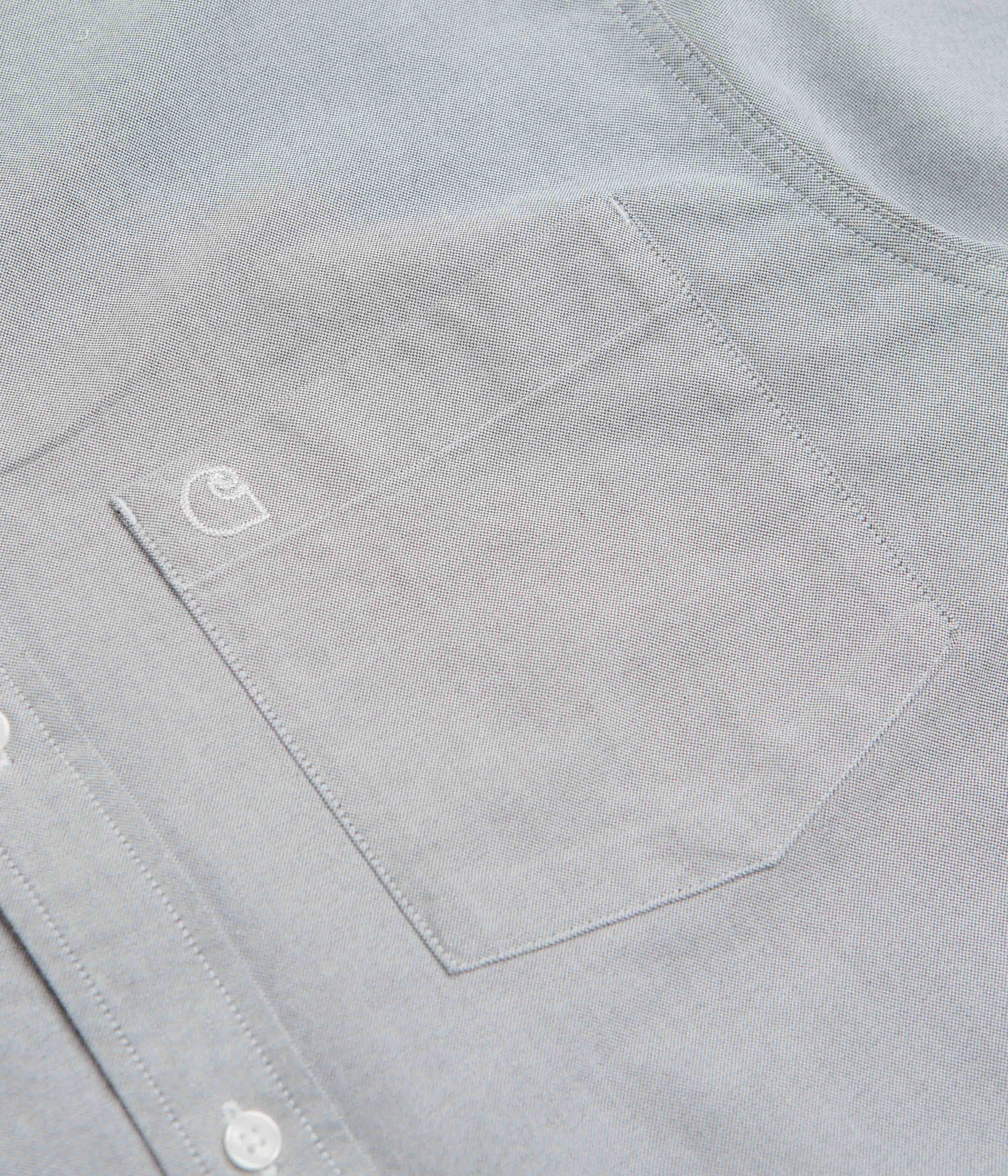 Everyday Essential Contemporary Fashion Carhartt Braxton Short Sleeve Shirt - Graphite / Wax