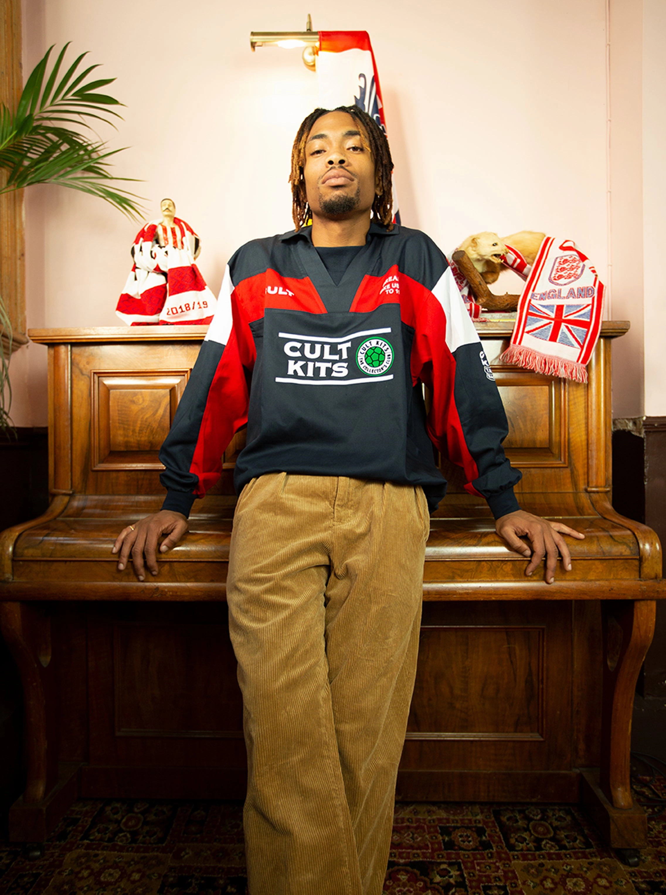 Multi Panel Design 1998 DREAMERS DRILL TOP 'ENGLAND' (MULTIPLE SIZES) CULT