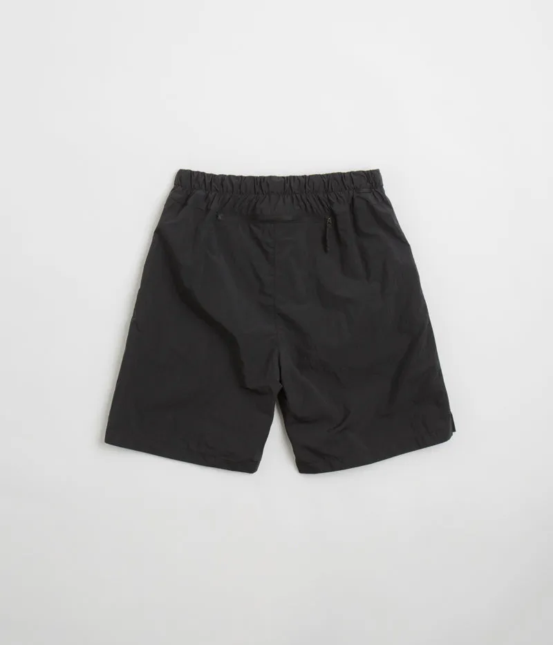 Temperature Regulating Fibers Snow Peak Nylon Tussah 2Way Shorts - Black