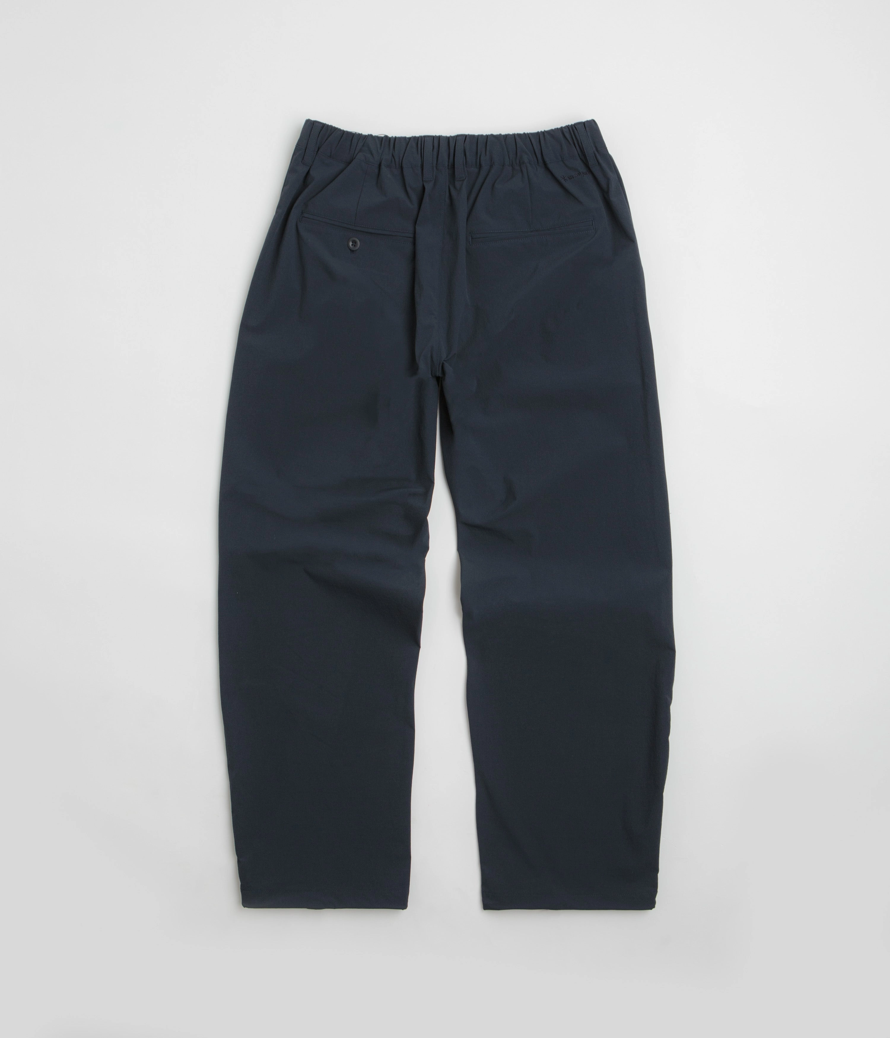 Snow Peak Active Comfort Wide Pants - Navy Perfect Comfort Polished Look