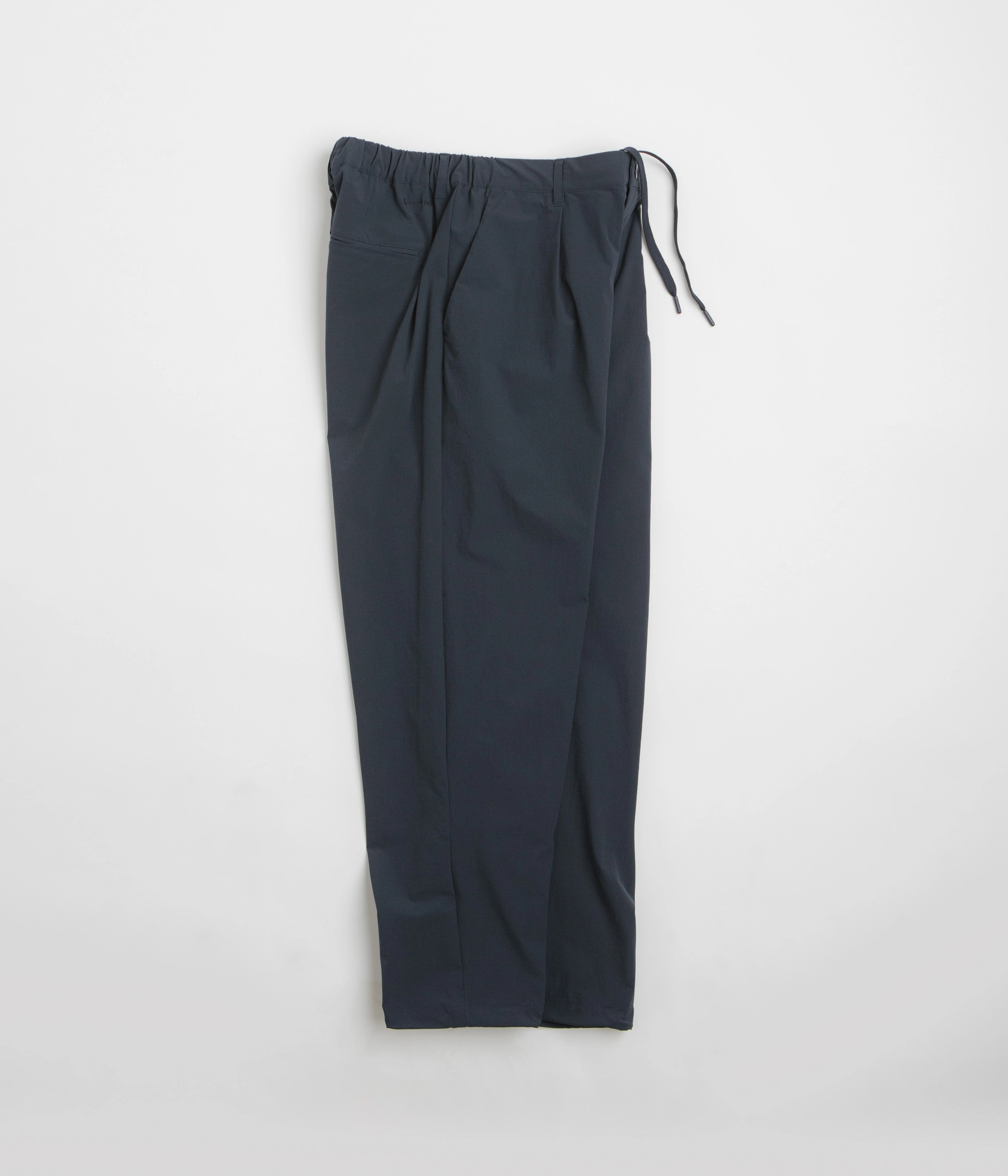 Snow Peak Active Comfort Wide Pants - Navy AdjustableWaistband Detachable belt