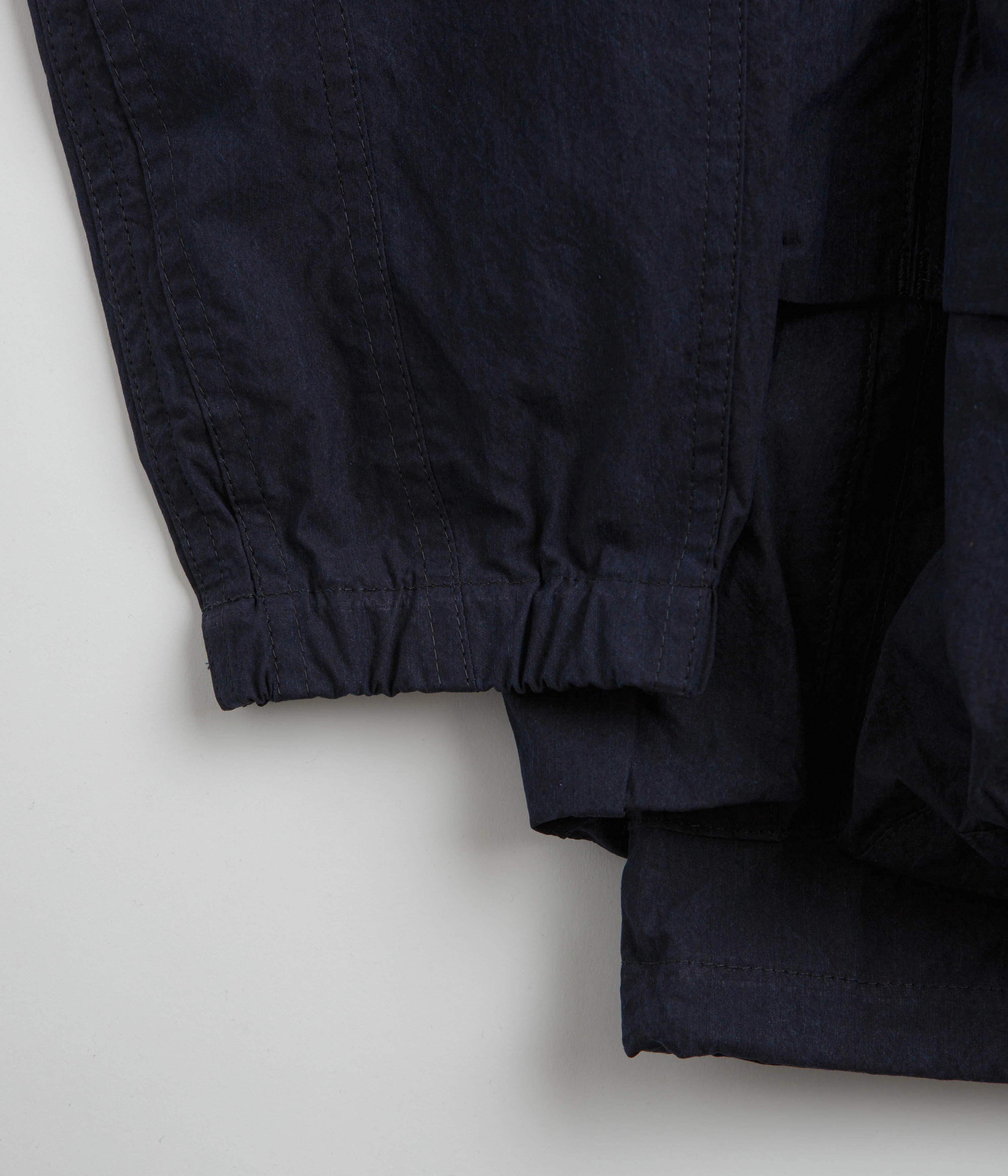 Snow Peak C/N Parka - Indigo suitable for rainy days