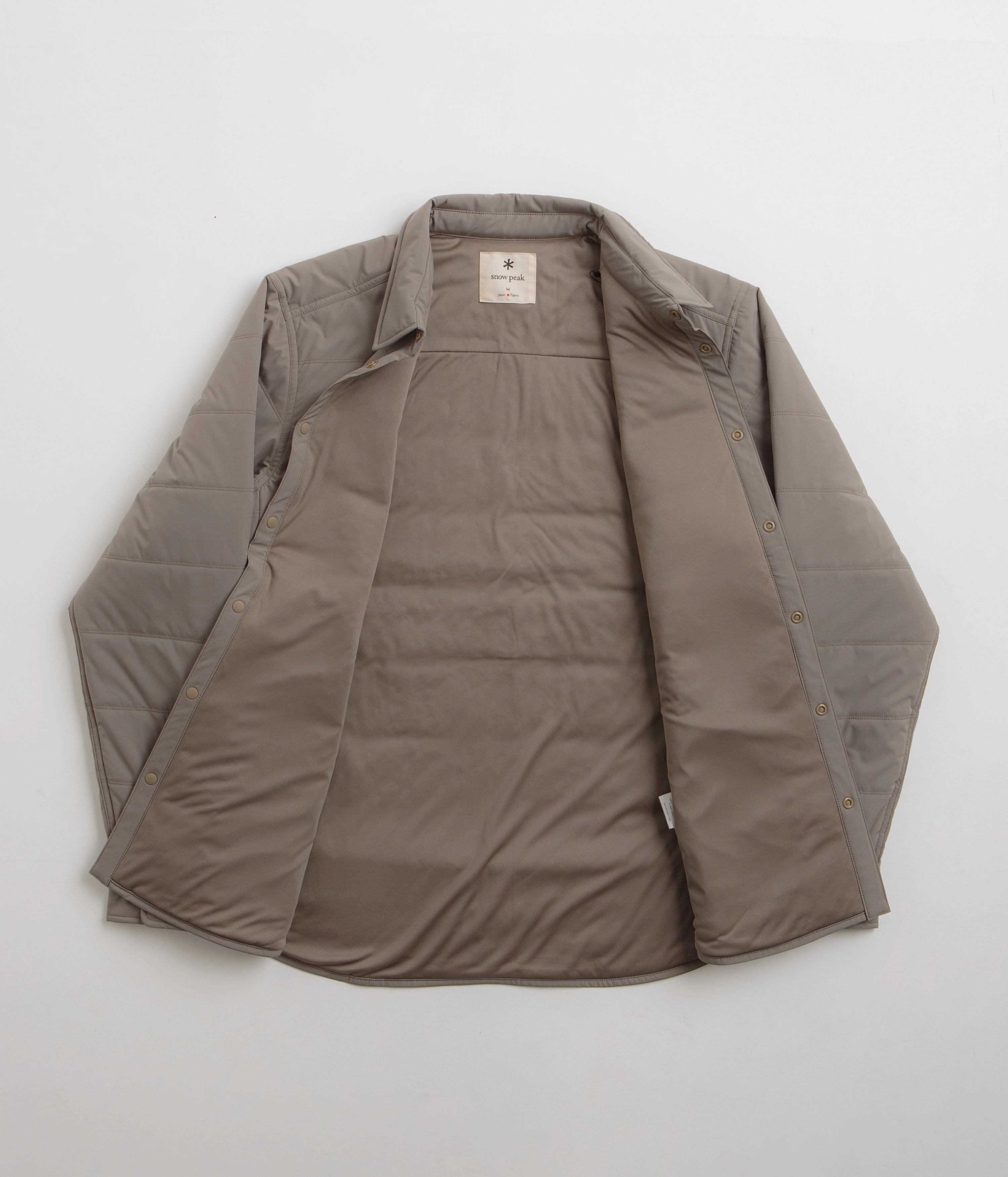 Spring Break Snow Peak Flexible Insulated Shirt - Khaki