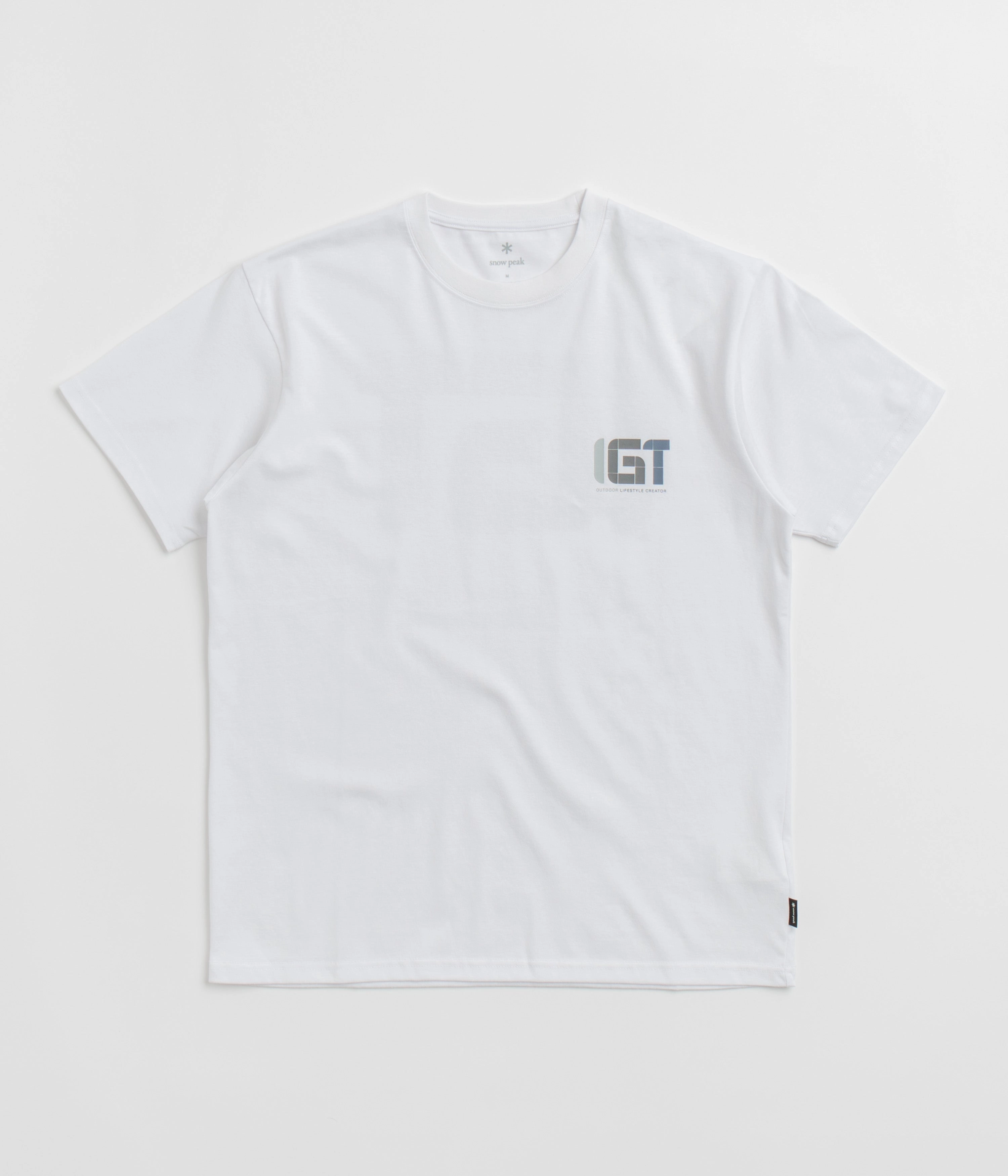 Wedding Snow Peak IGT Logo T-Shirt - White