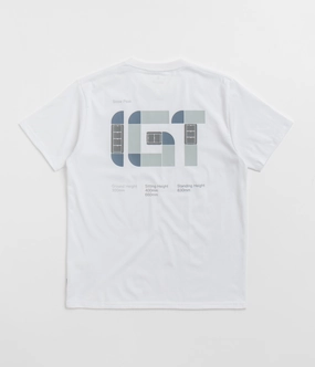 Snow Peak IGT Logo T-Shirt - White Weekend Outfit MultiPly Fabric