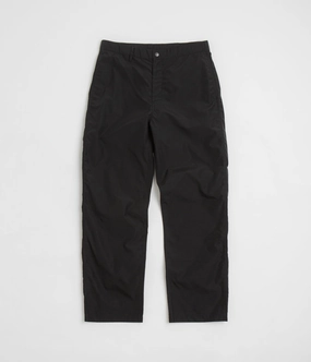 Snow Peak Light Mountain Cloth Pants - Black Low Bulk Material