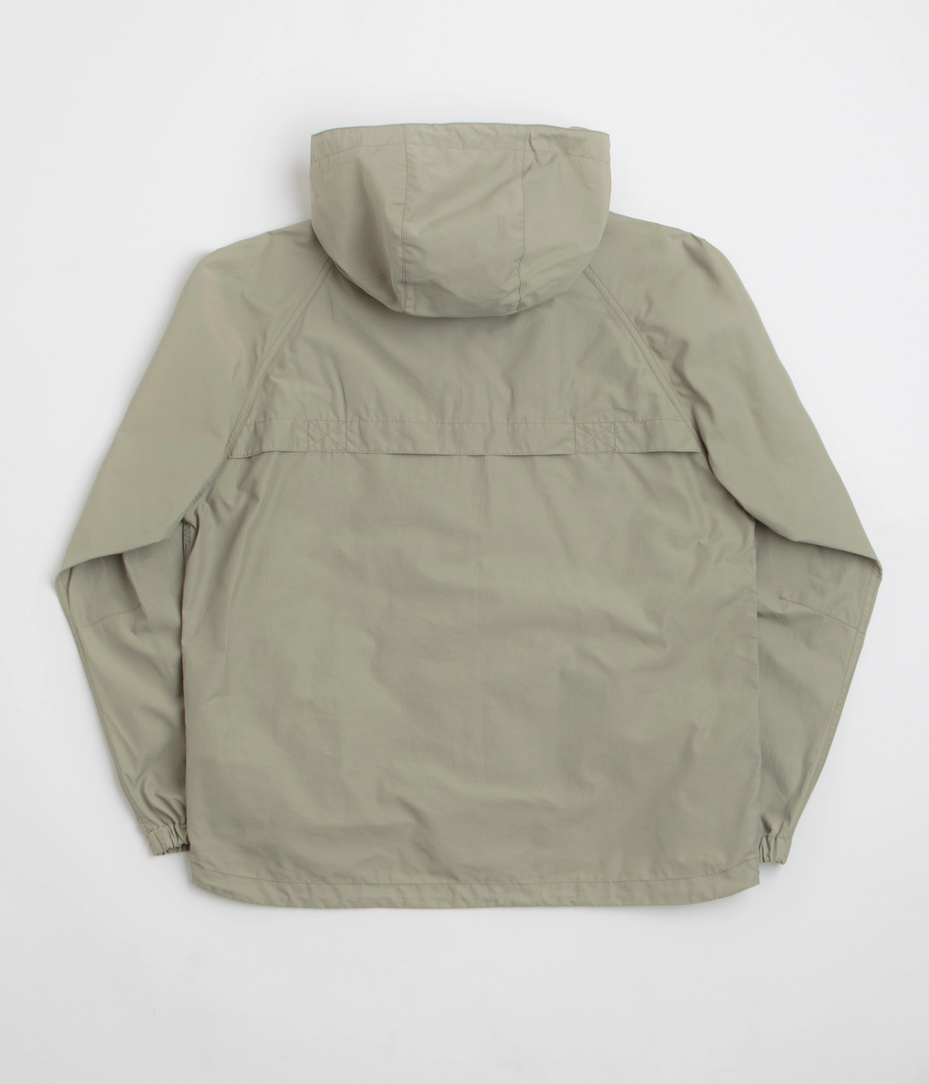 Primaloft Insulation Snow Peak Light Mountain Cloth Zip Up Parka - Beige