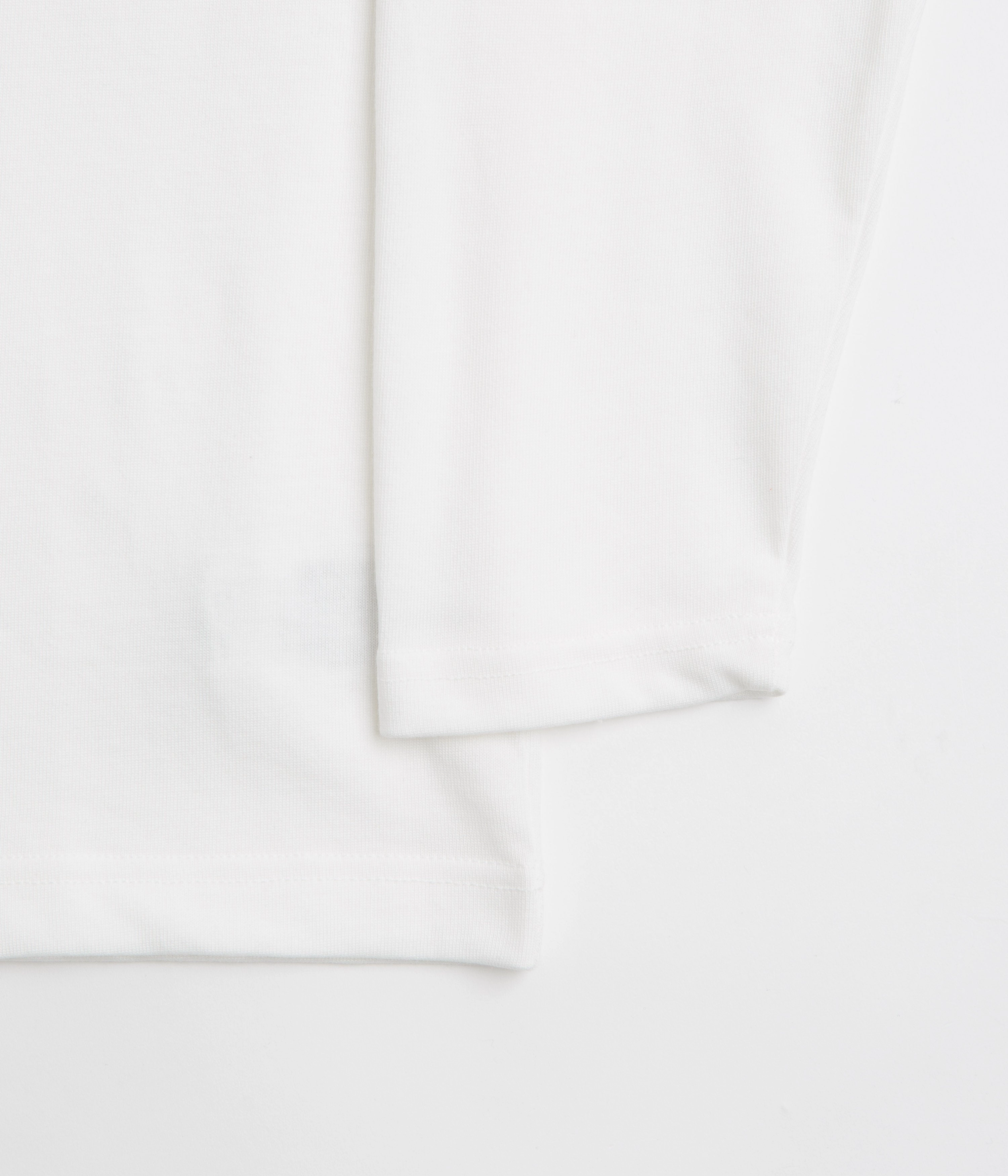 Snow Peak NSD Logo Long Sleeve T-Shirt - Off White Silk combination