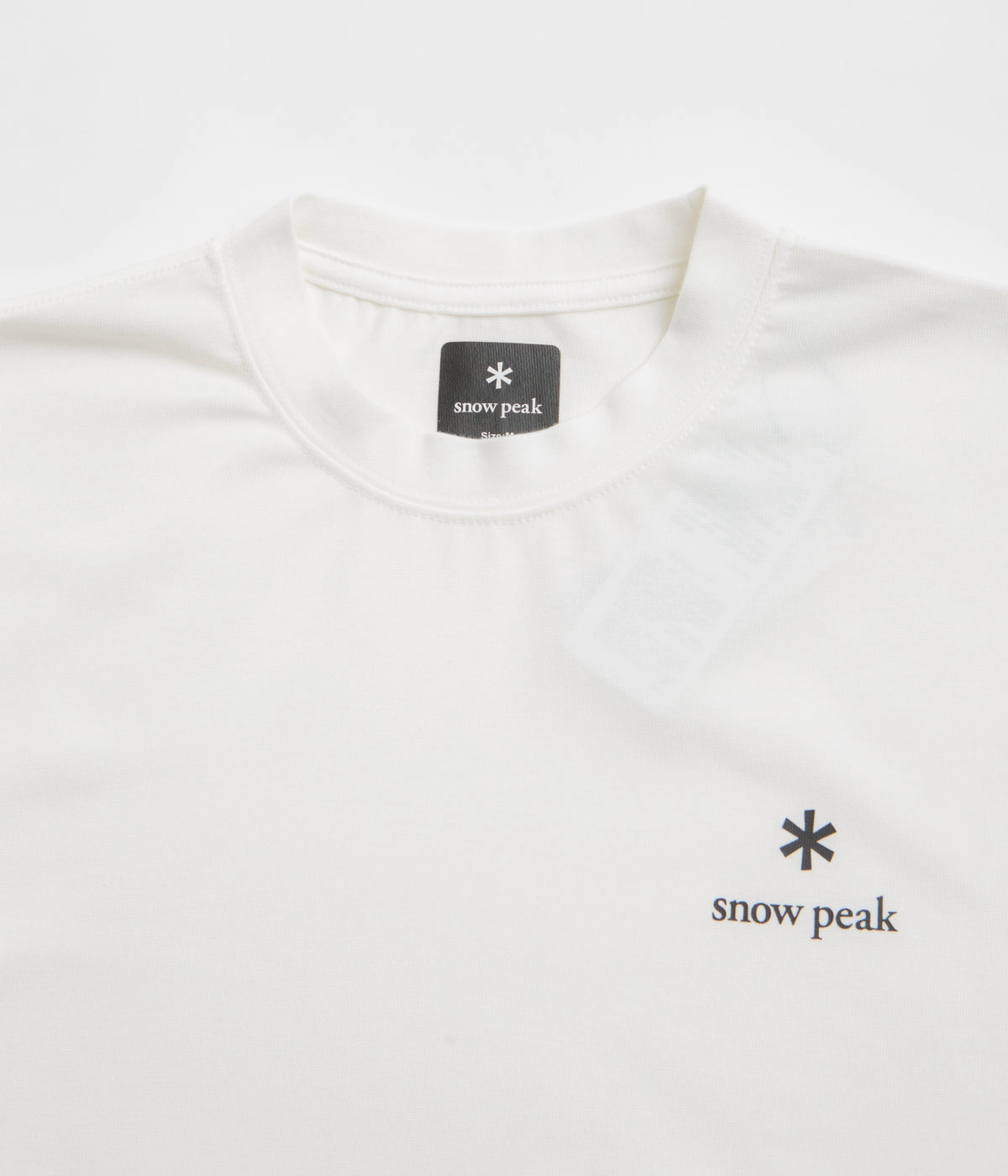 Snow Peak NSD Logo T-Shirt - Off White Airflow Ventilation
