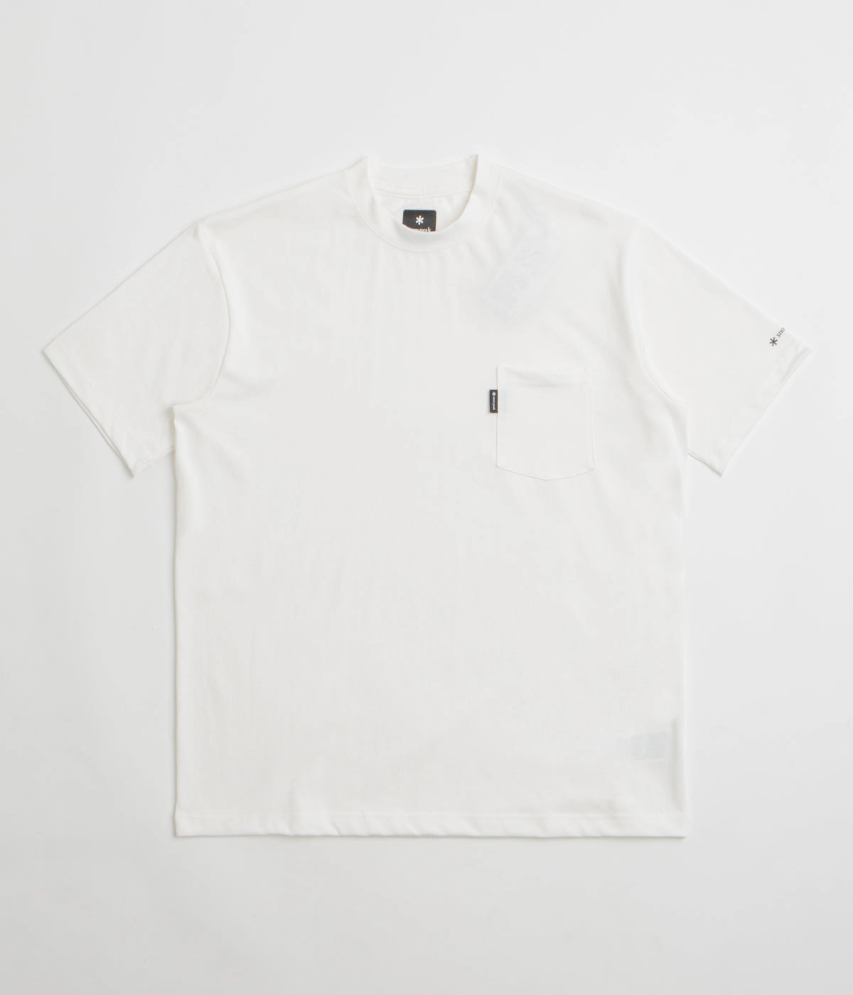 Snow Peak NSD Pocket T-Shirt - Off White Lightweight Look