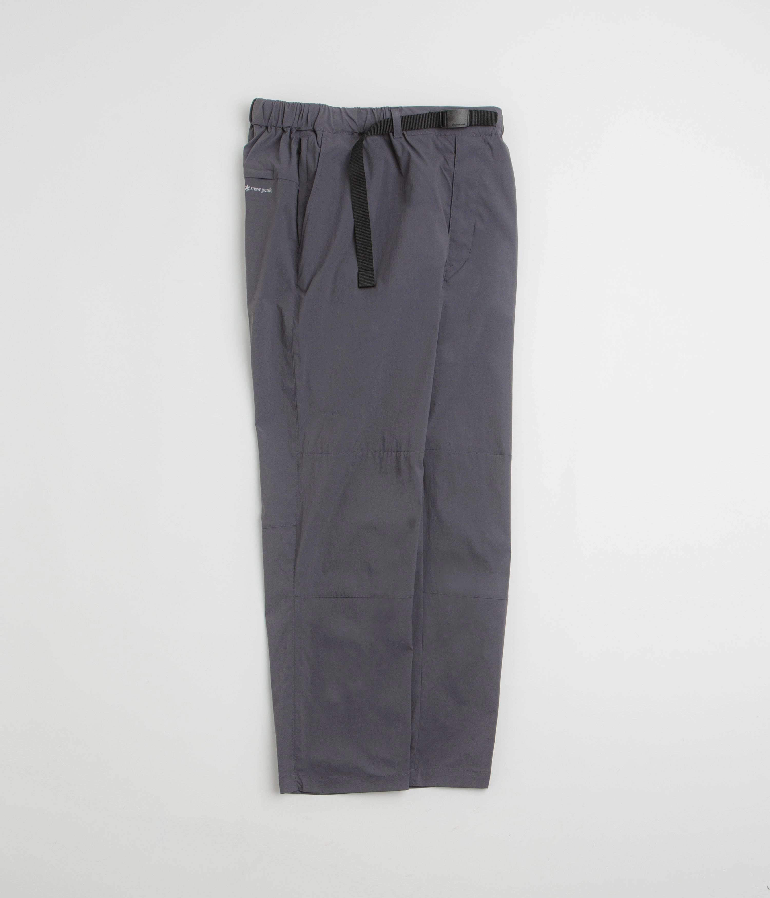 Relaxed Wearable Casual Comfort Look Snow Peak NSD Utility Pants - Charcoal