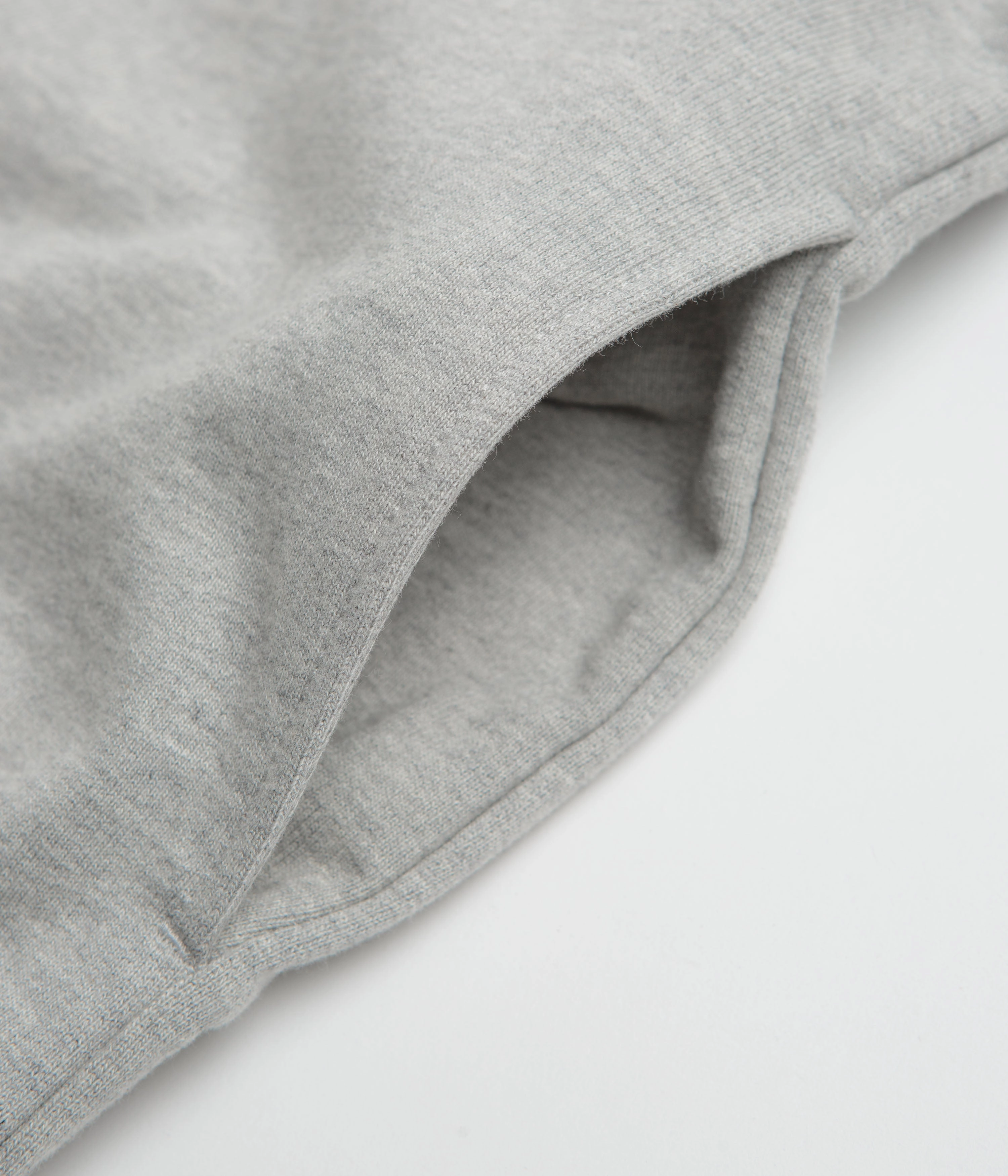 Snow Peak Recycled Cotton Crewneck Sweatshirt - Mid Grey Breathable wear