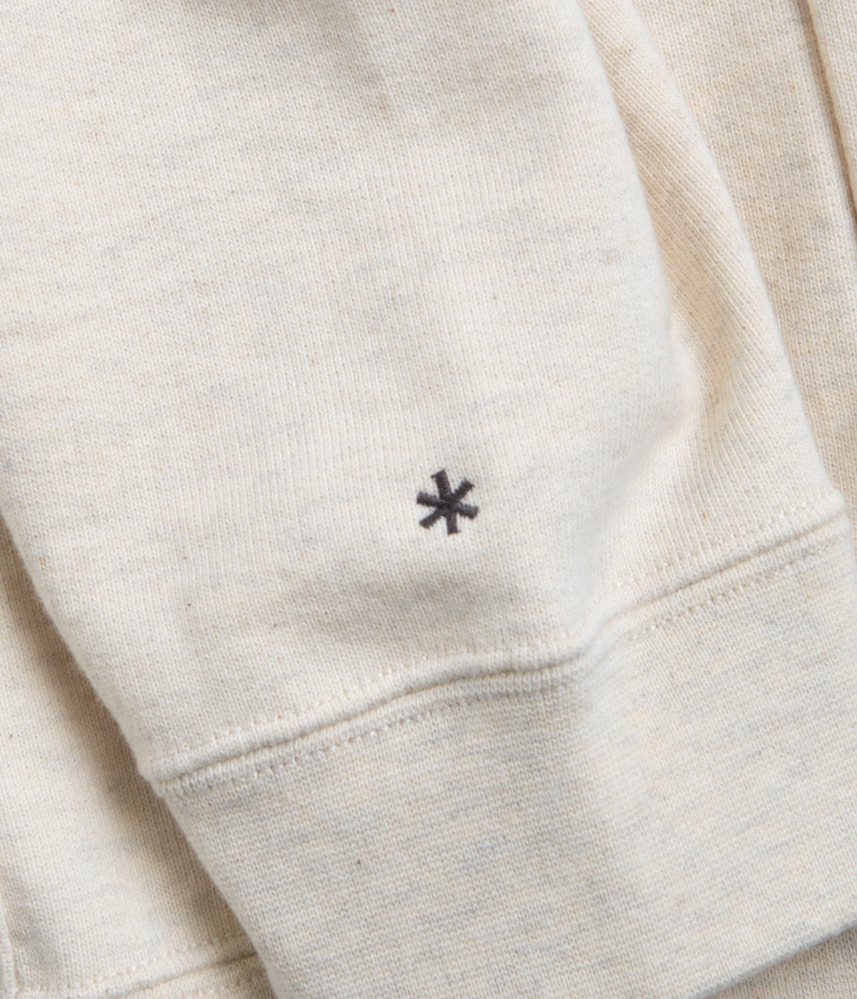 Skater Vibe Snow Peak Recycled Cotton Hoodie - Oatmeal
