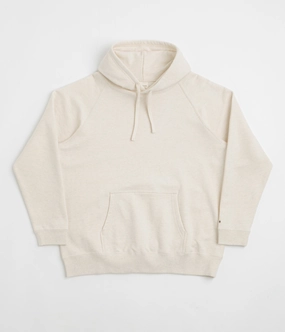Snow Peak Recycled Cotton Hoodie - Oatmeal Recycled Polyester Blend