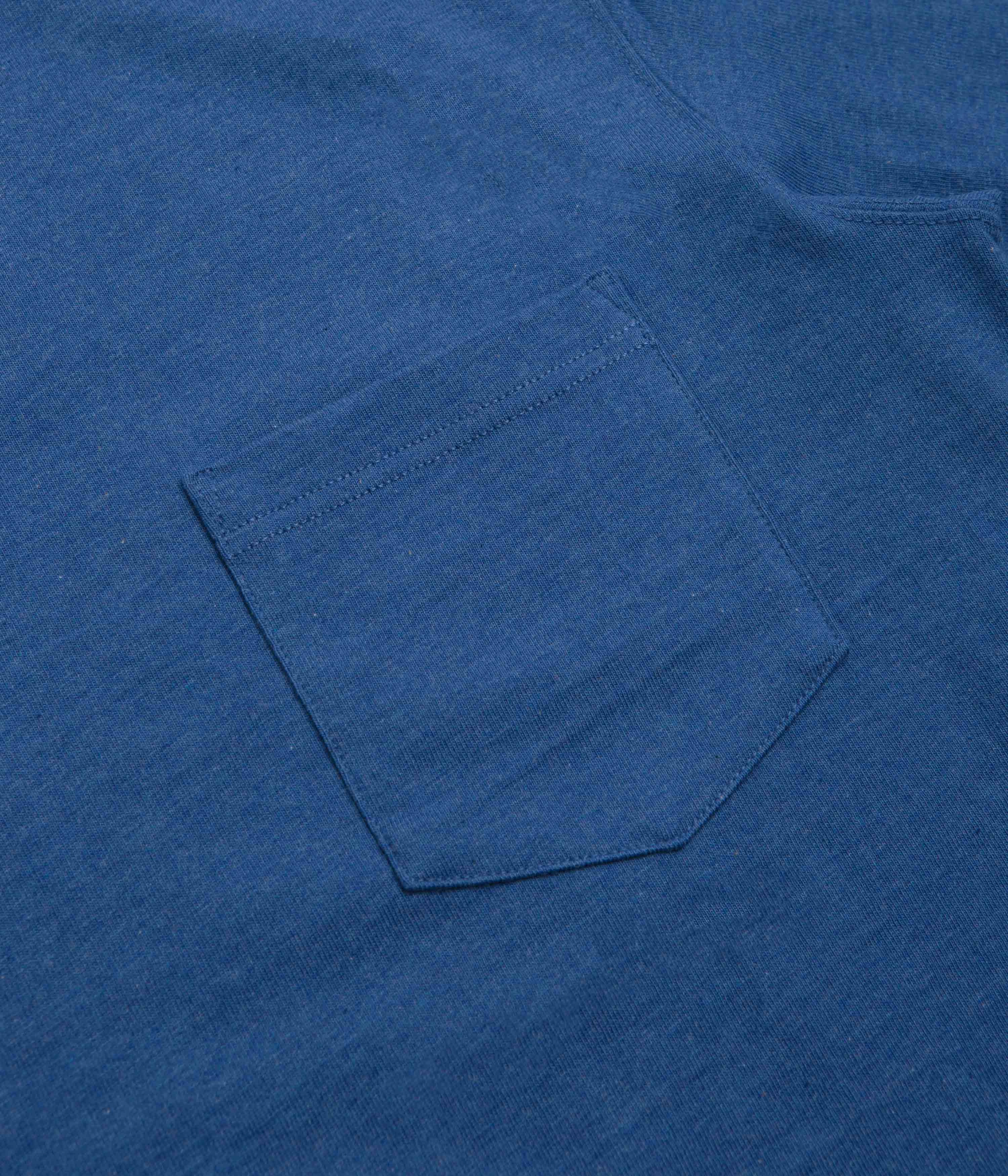 Casual Vibe Wear Snow Peak Recycled Cotton T-Shirt - Blue