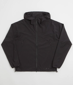 Heavy Duty Zippers Snow Peak Shadow Ripstop Jacket - Black