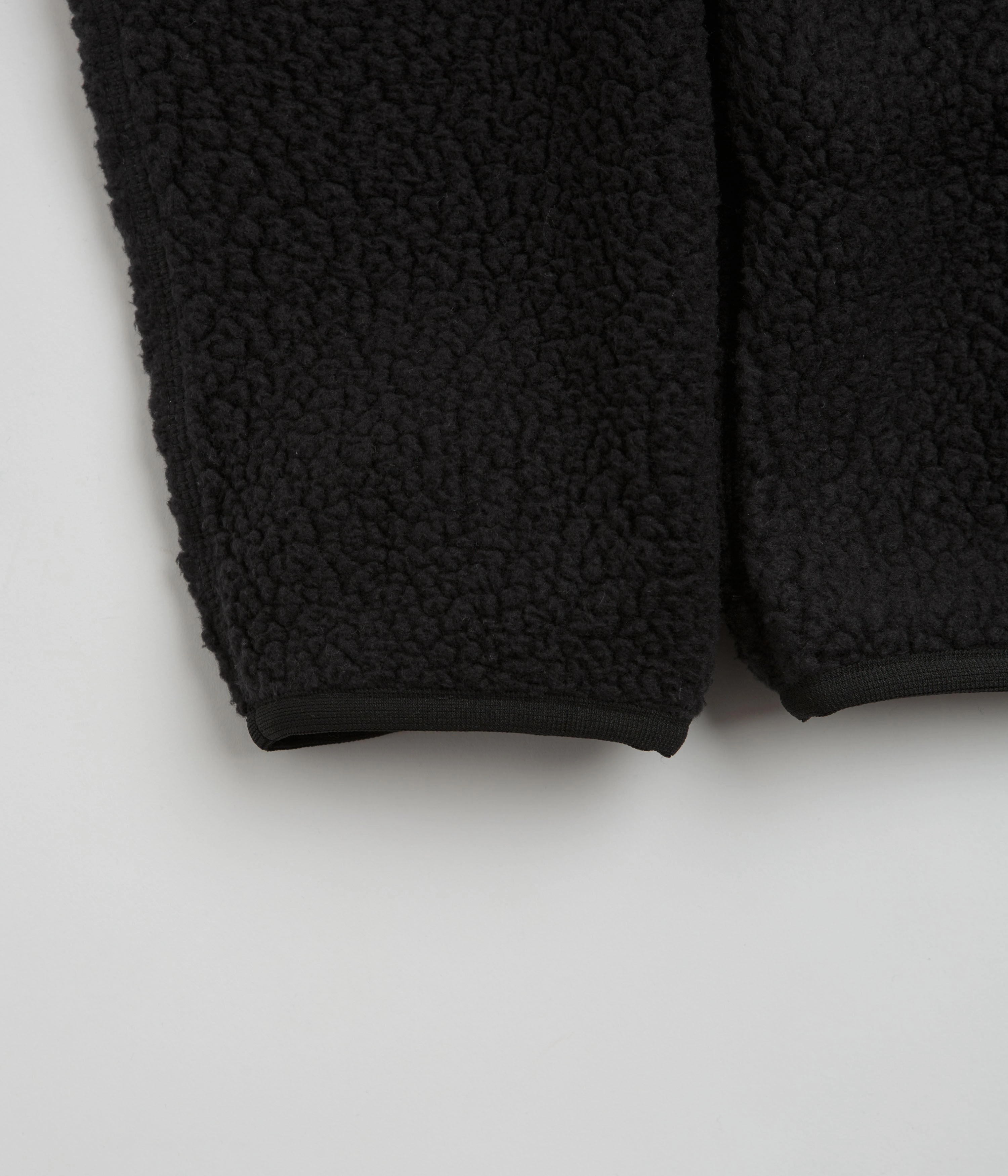 Snow Peak Thermal Boa Fleece Jacket - Black Lined Comfort