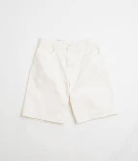 Carhartt Brandon Shorts - White Rinsed Eco Conscious Packaging