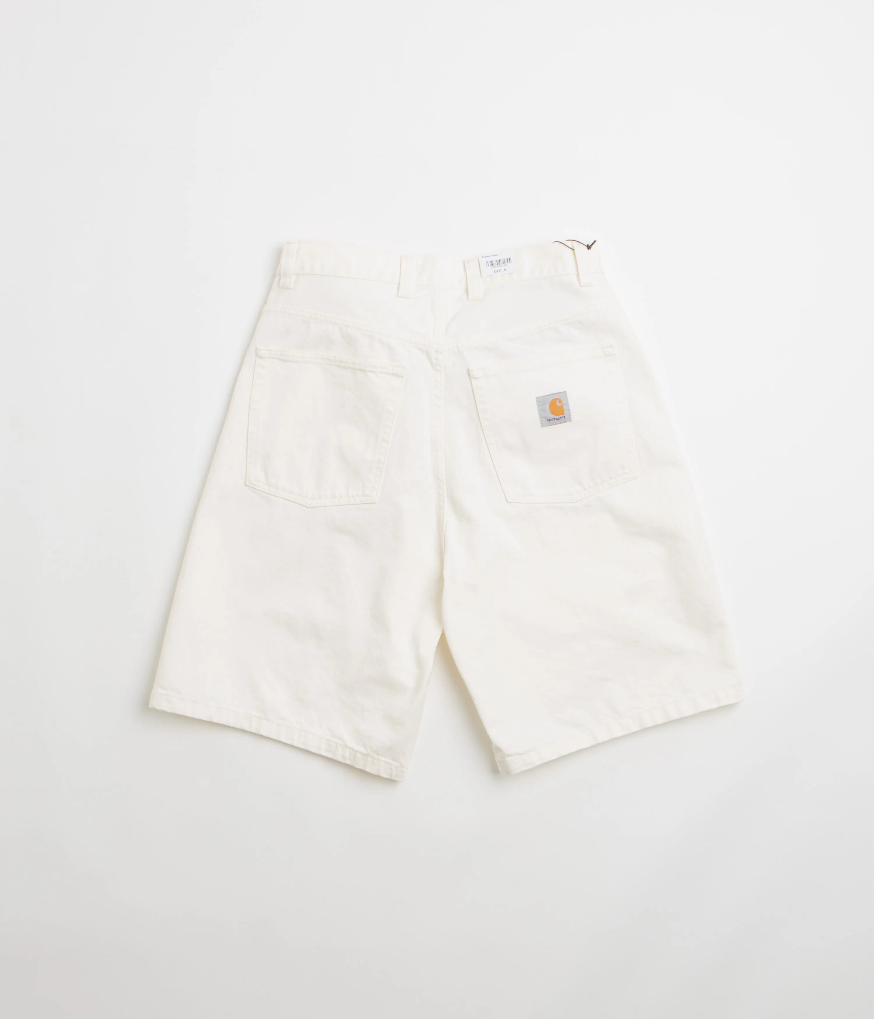 Carhartt Brandon Shorts - White Rinsed sports accessory