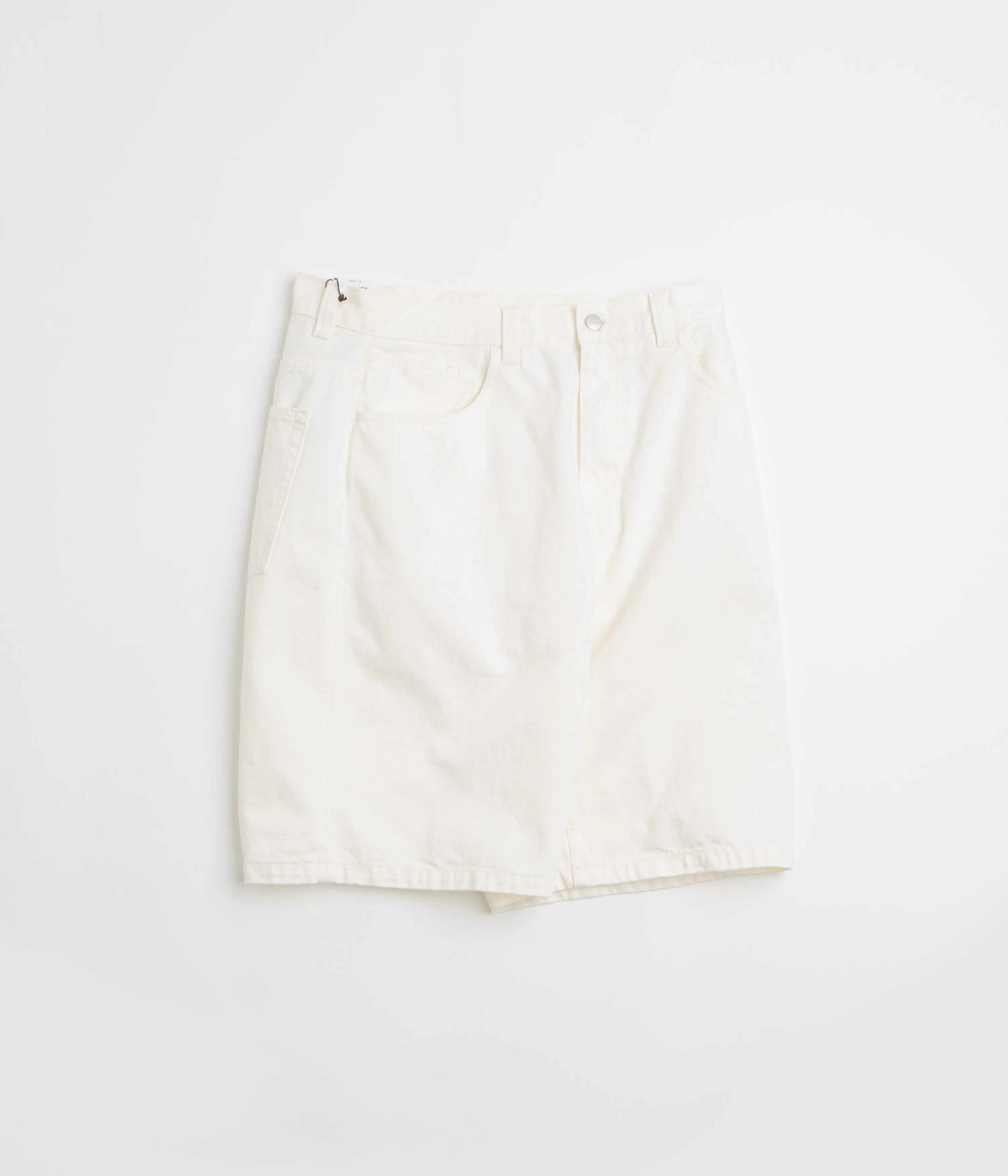 neon colors Carhartt Brandon Shorts - White Rinsed