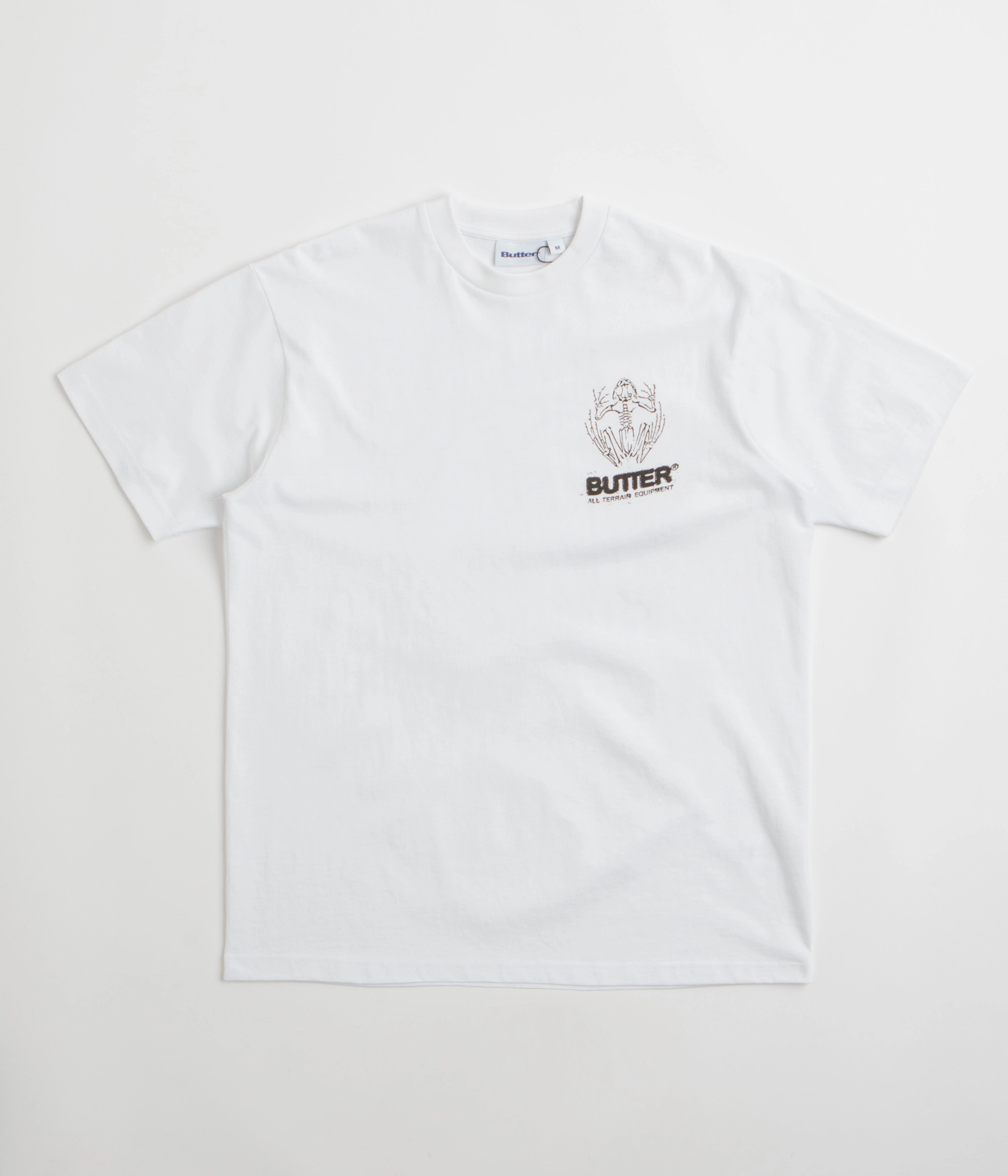 Butter Goods Fossil T-Shirt - White Simple yet stylish