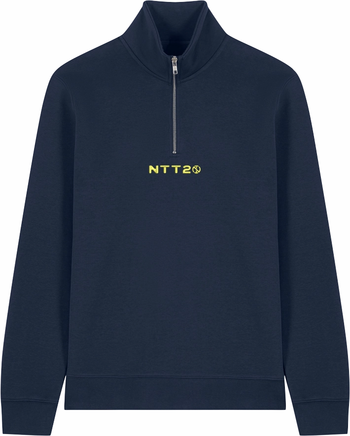 Home Relaxation NTT20 Quarter Zip Sweat - Navy