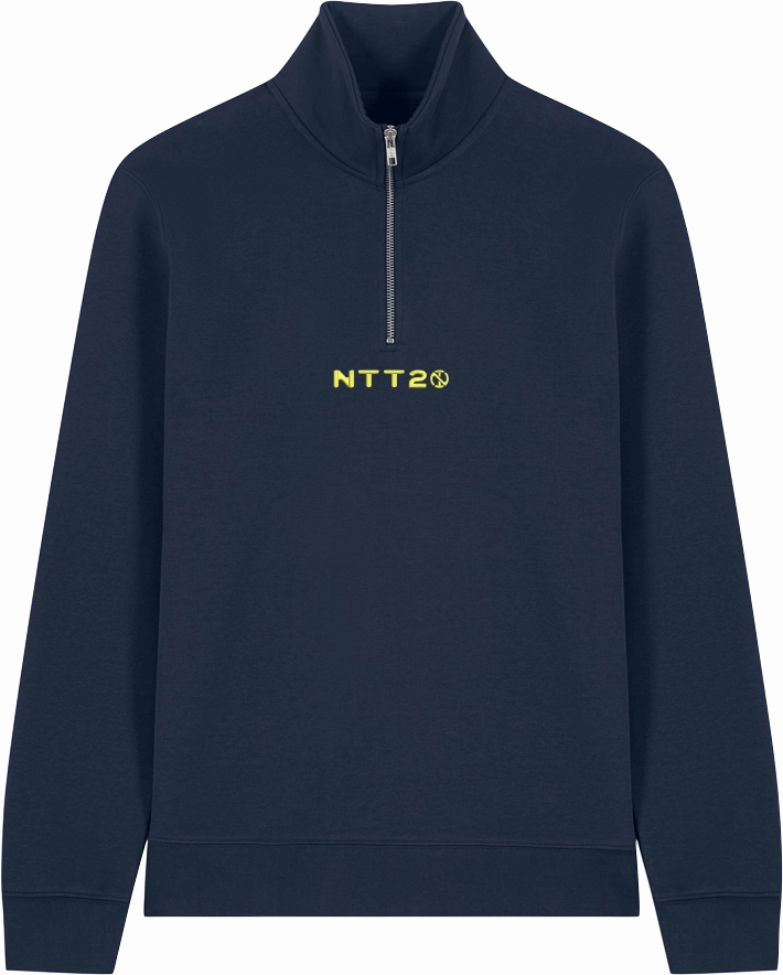 Sports Apparel Travel Bold NTT20 Quarter Zip Sweat - Navy