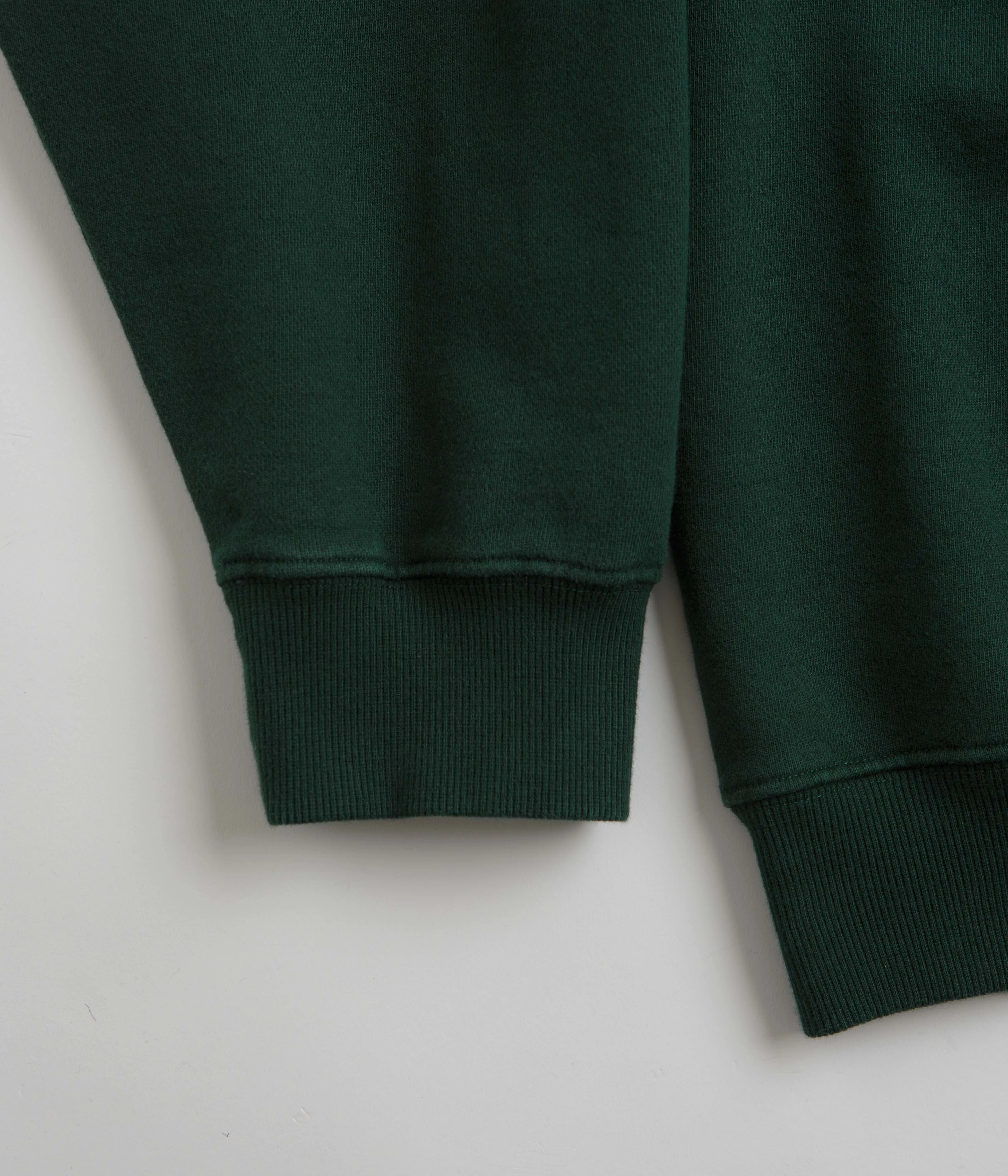 product mesh lining breathability Polar Frankie Half Zip Sweatshirt - Dark Emerald