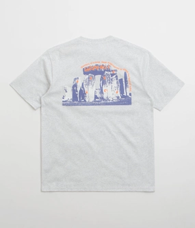 Gramicci Stonehenge T-Shirt - Grey Heather Stylish AntiPillingTreatment