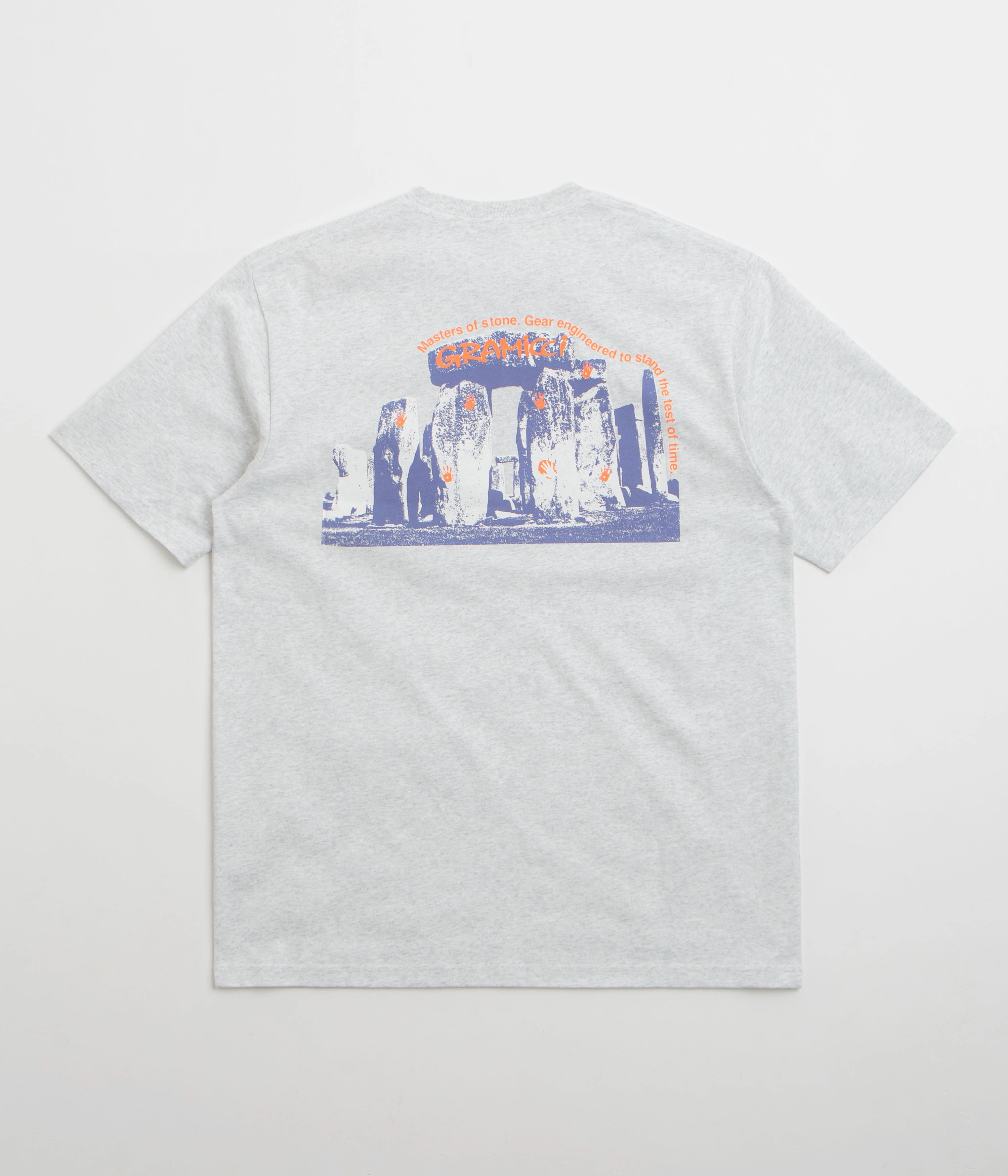 Gramicci Stonehenge T-Shirt - Grey Heather Stylish AntiPillingTreatment