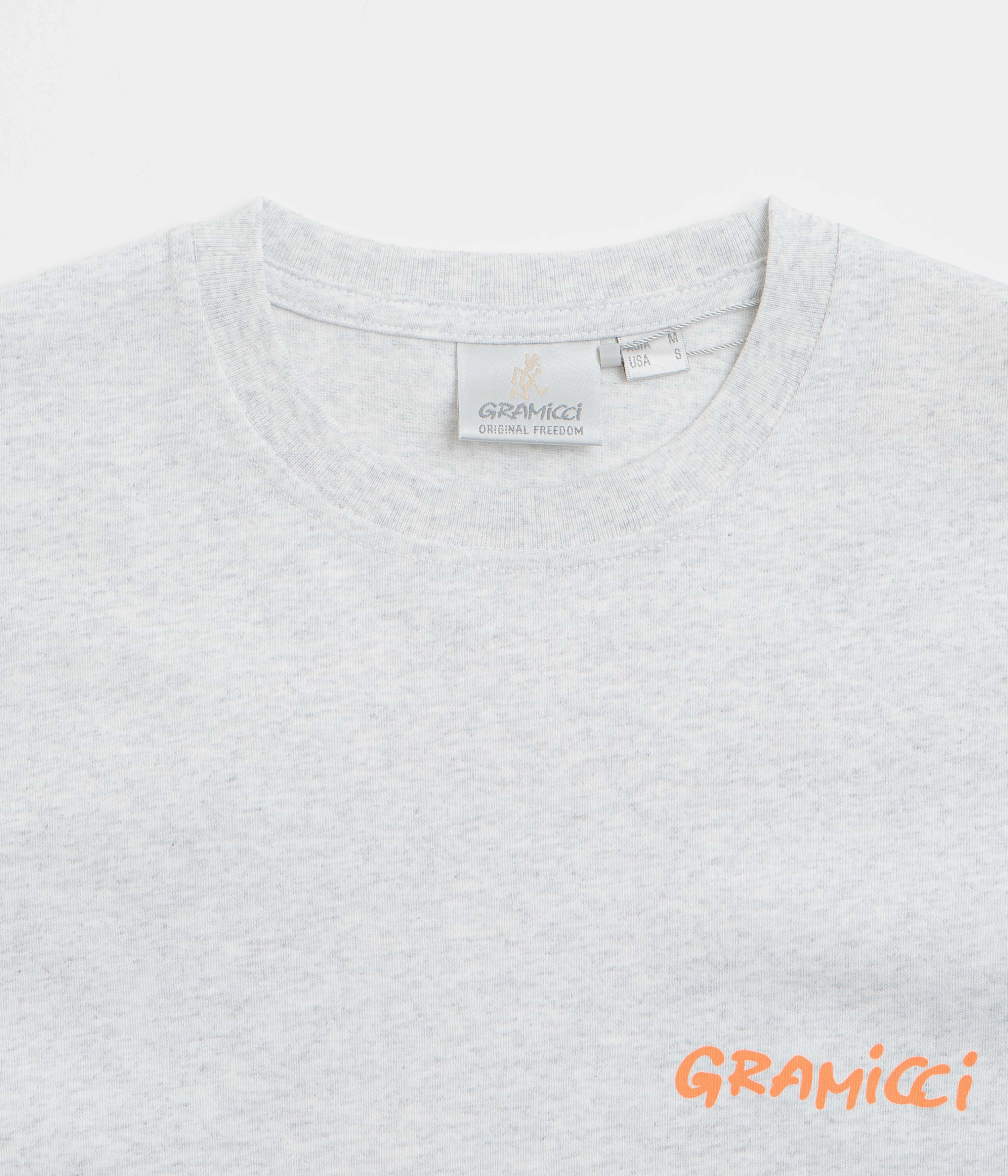 Casual Style Gramicci Stonehenge T-Shirt - Grey Heather