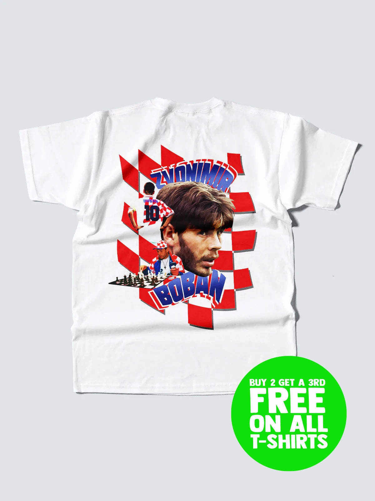CROATIA BOBAN BOOTLEG TEE Seasonal Casual