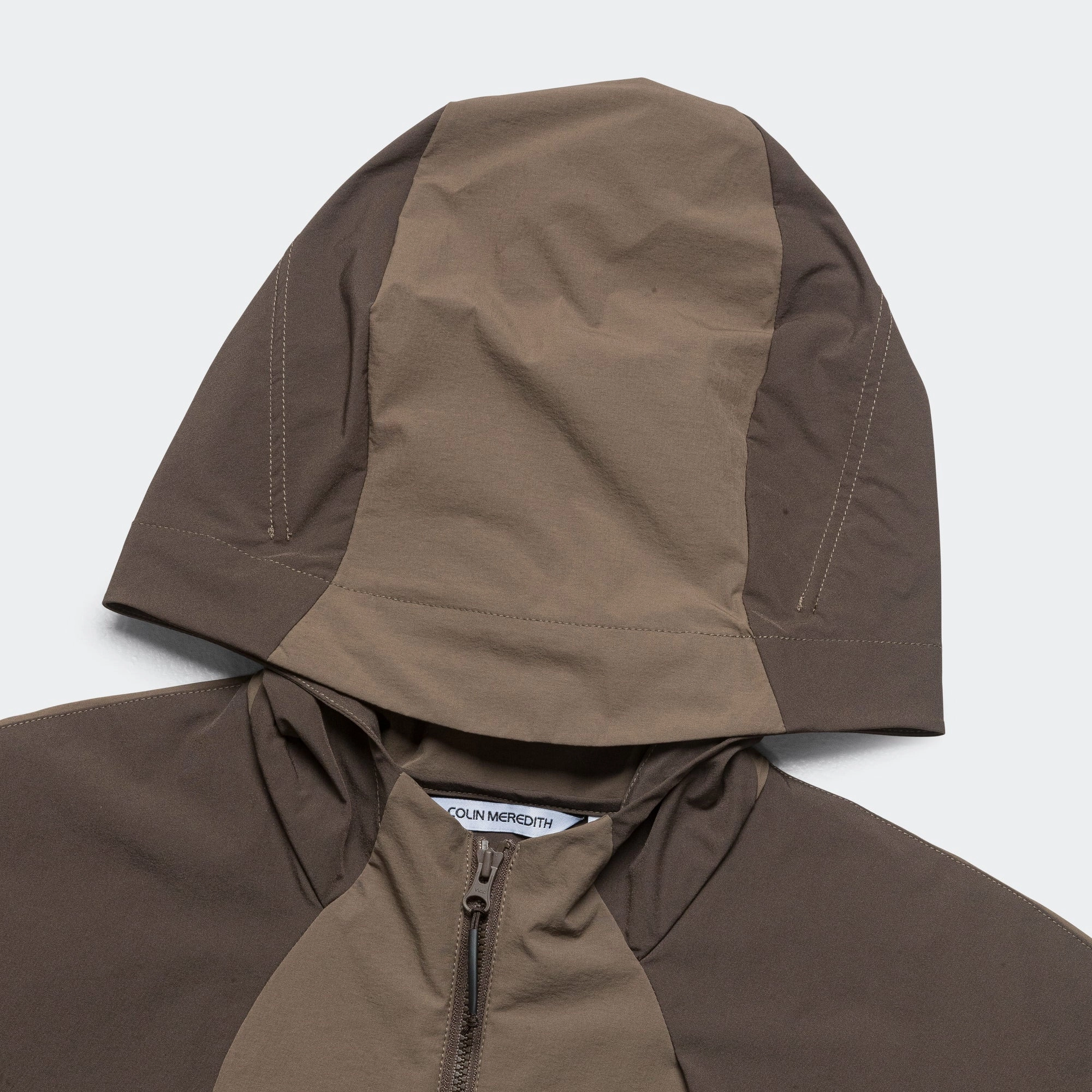 Soft Comp Hooded Jacket - Pumice Solid Color