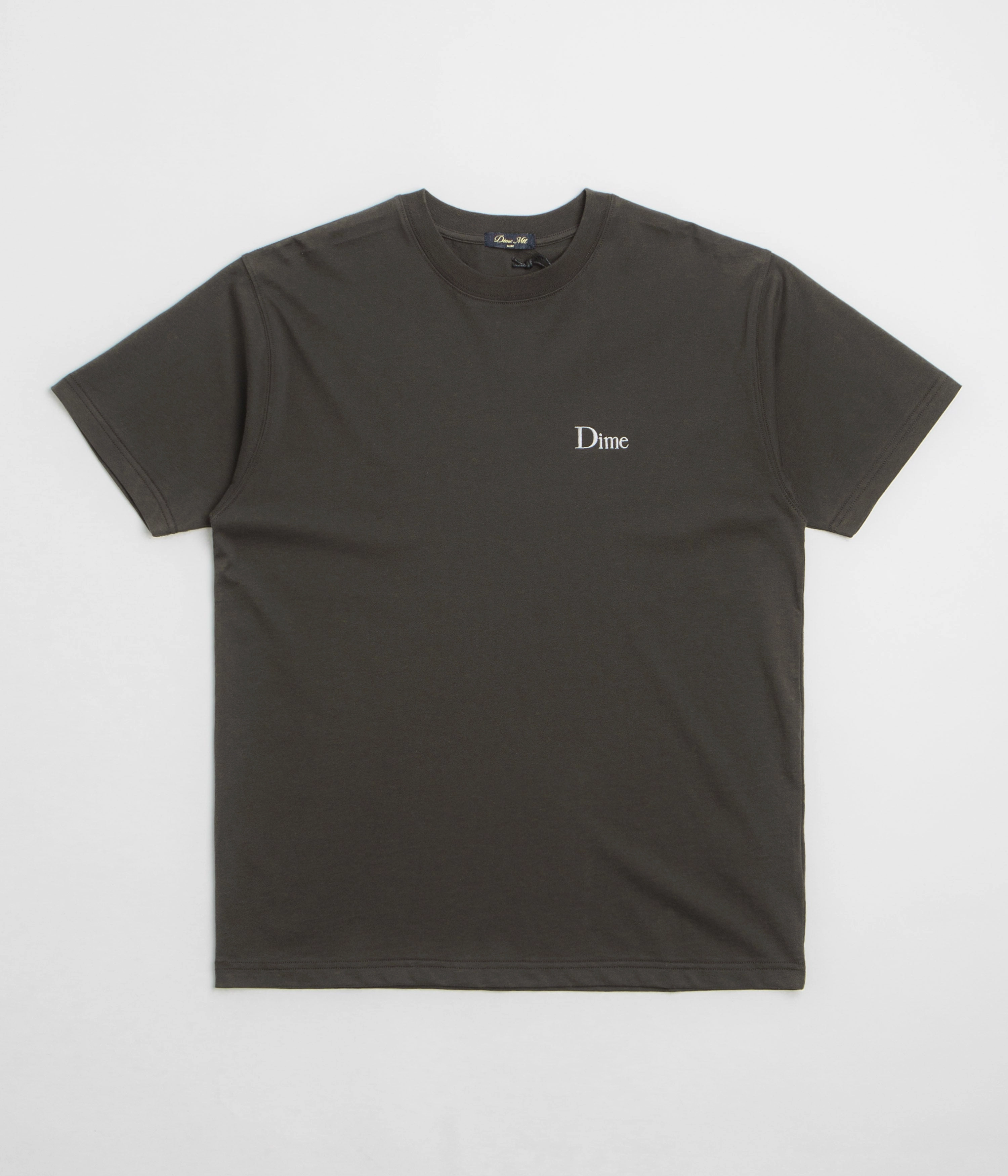 Simple Comfort Dime Classic Small Logo T-Shirt - Vintage Black
