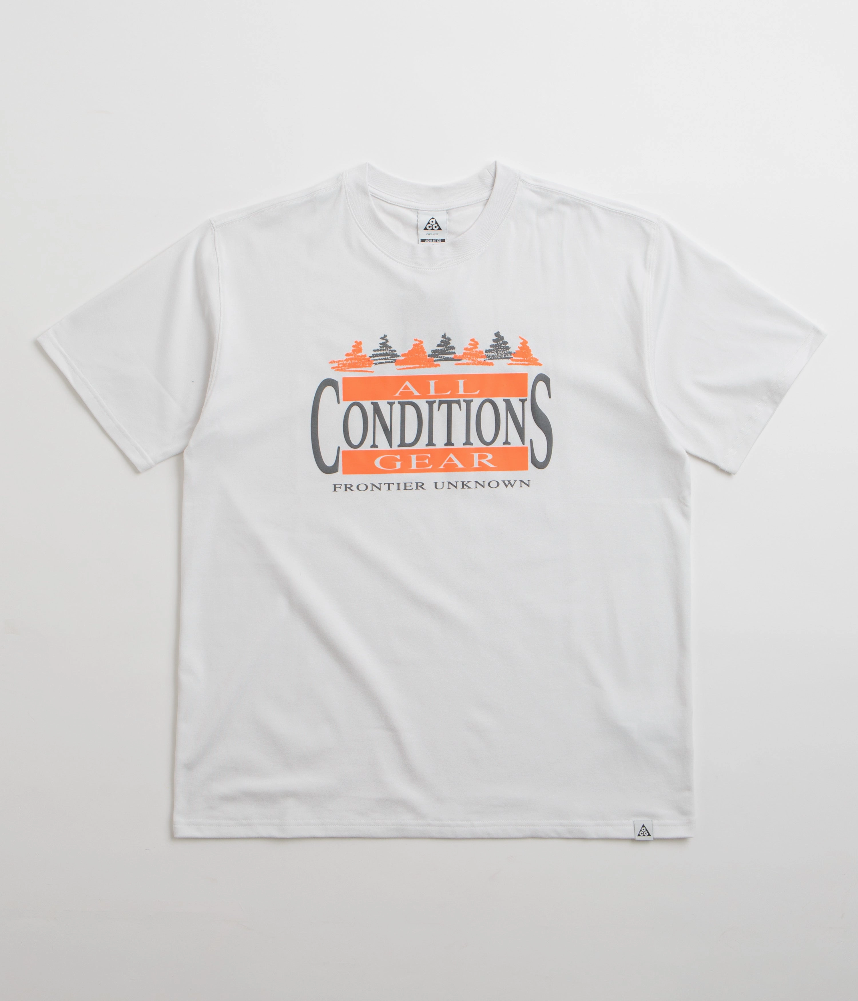 Nike ACG Frontier T-Shirt - Summit White Wrinkle-Free