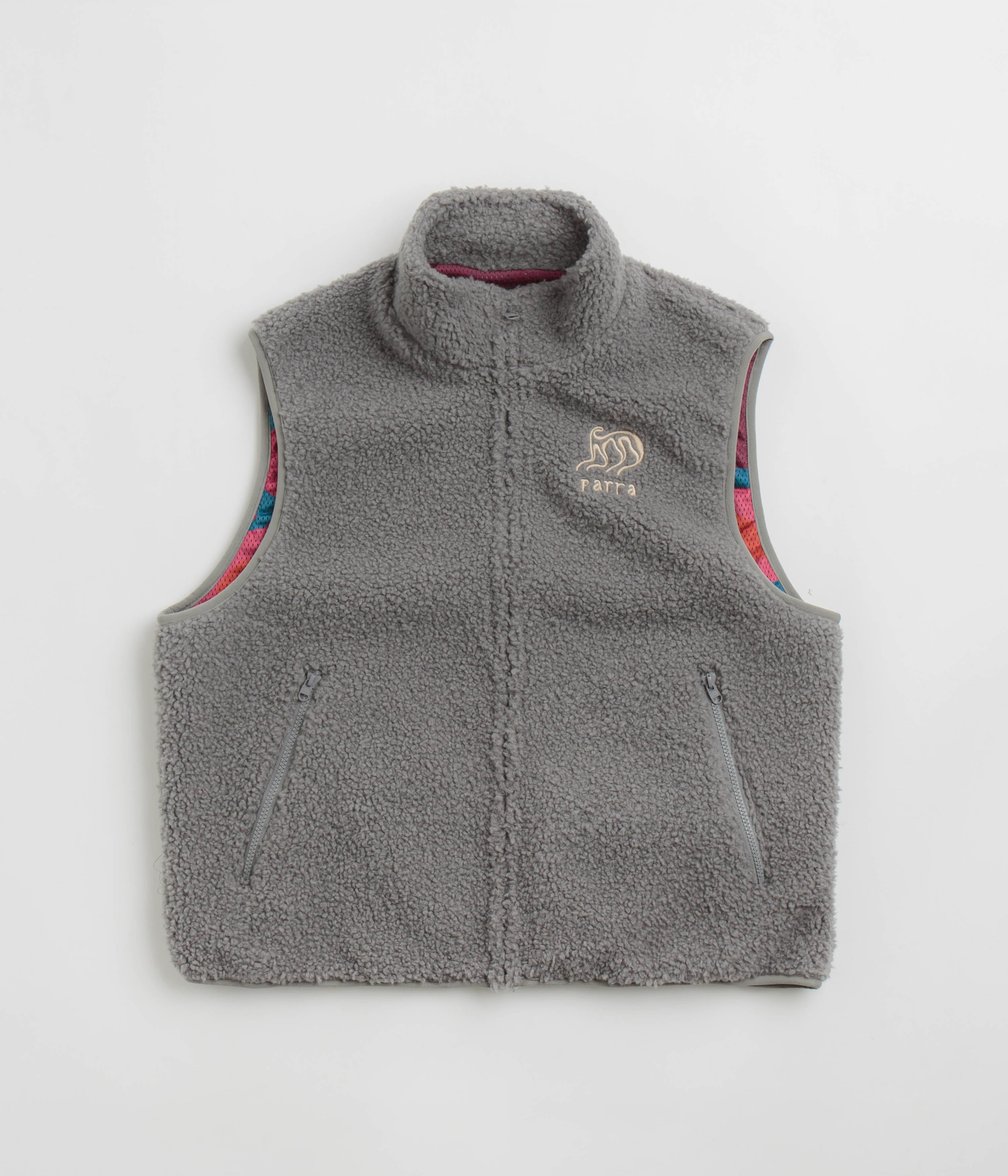 Relaxed Layer Daily Routine by Parra Chest Alien Vest - Grey