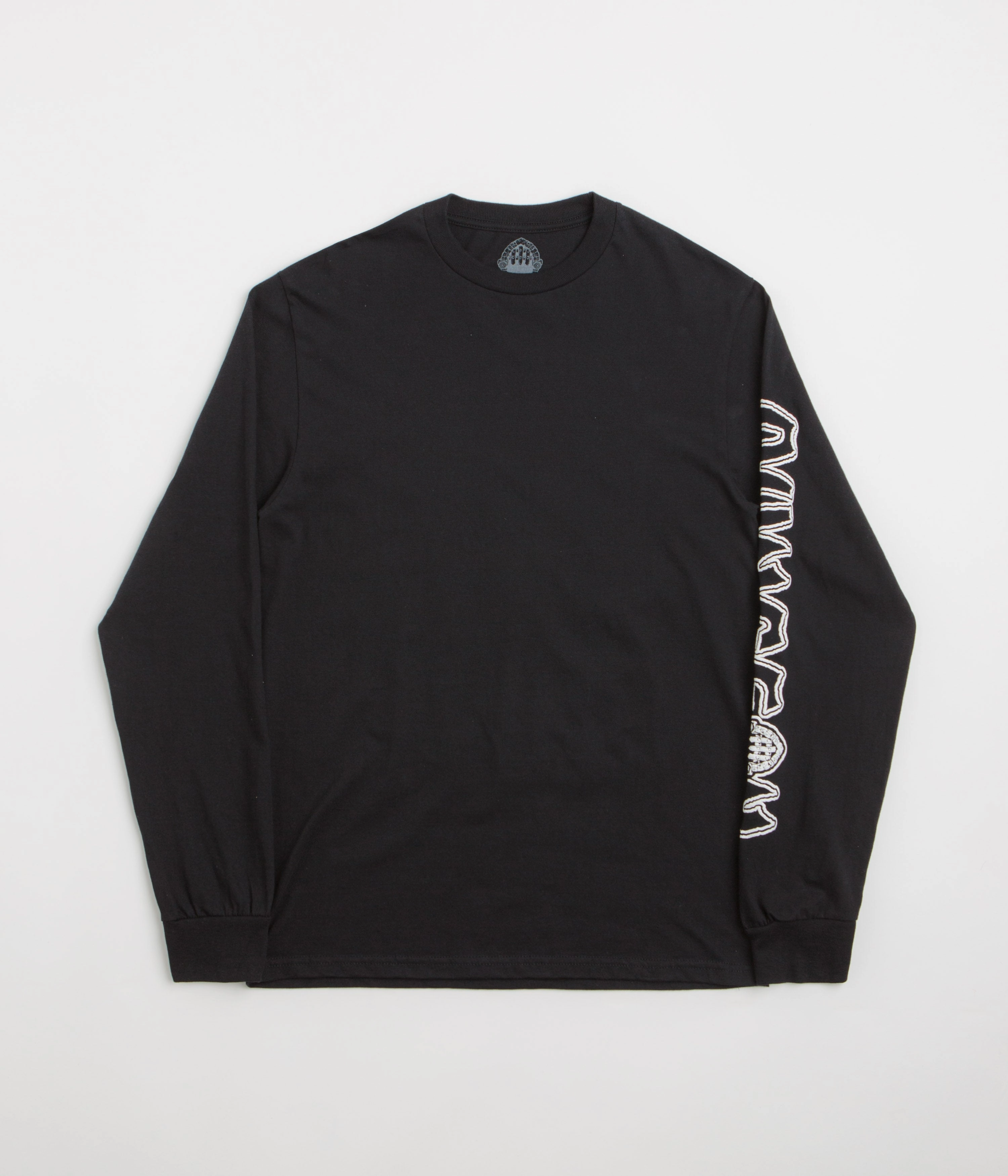 Chilly Day Style Dungeon Portcullis Logo Long Sleeve T-Shirt - Black