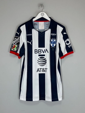 Biodegradable Synthetic Fibers Sublimated Design 2019/20 MONTERREY *BNWOT* PLAYER ISSUE HOME SHIRT (MULTIPLE SIZES) PUMA