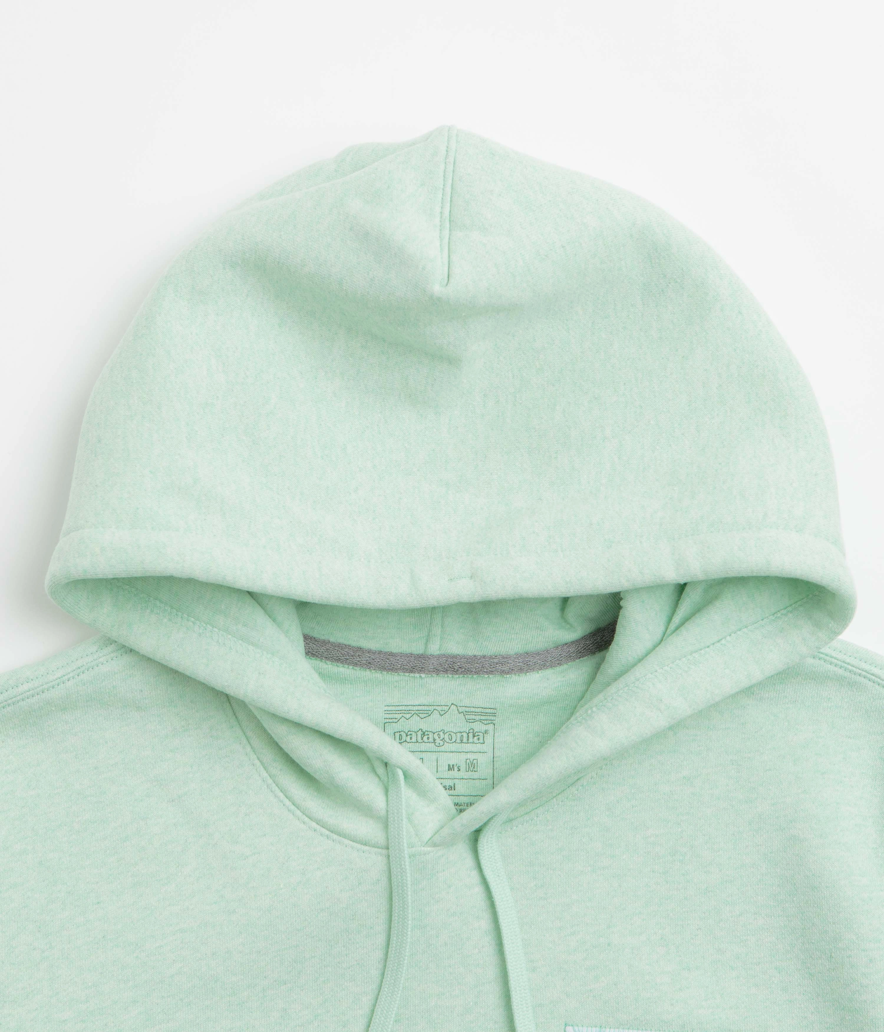 Patagonia 73 Skyline Uprisal Hoodie - Rinsed Green Chiffon details