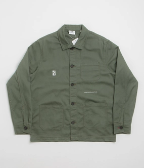 Seamless construction Poetic Collective Worker Jacket - Green