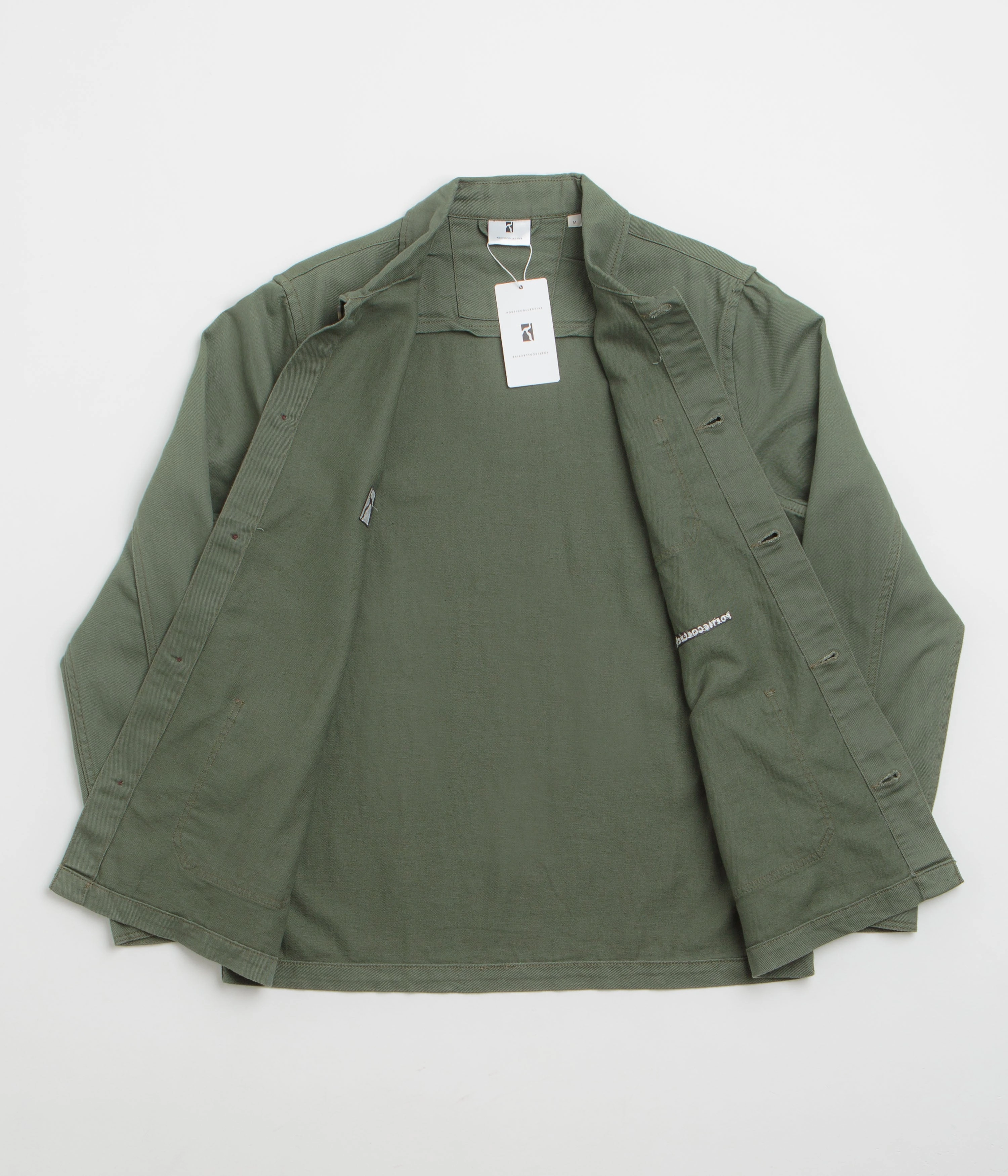 Poetic Collective Worker Jacket - Green Indoor