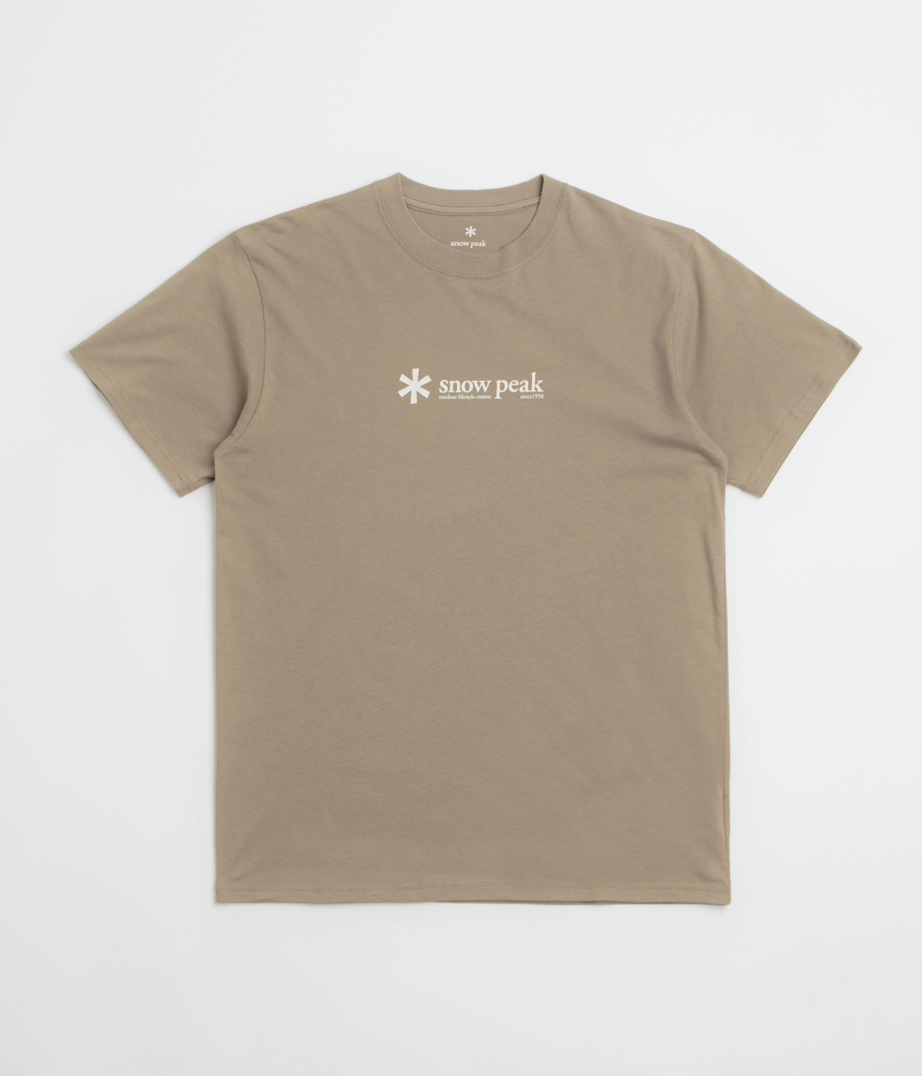 Snow Peak Soft Cotton Logo T-Shirt - Pro UV Protection