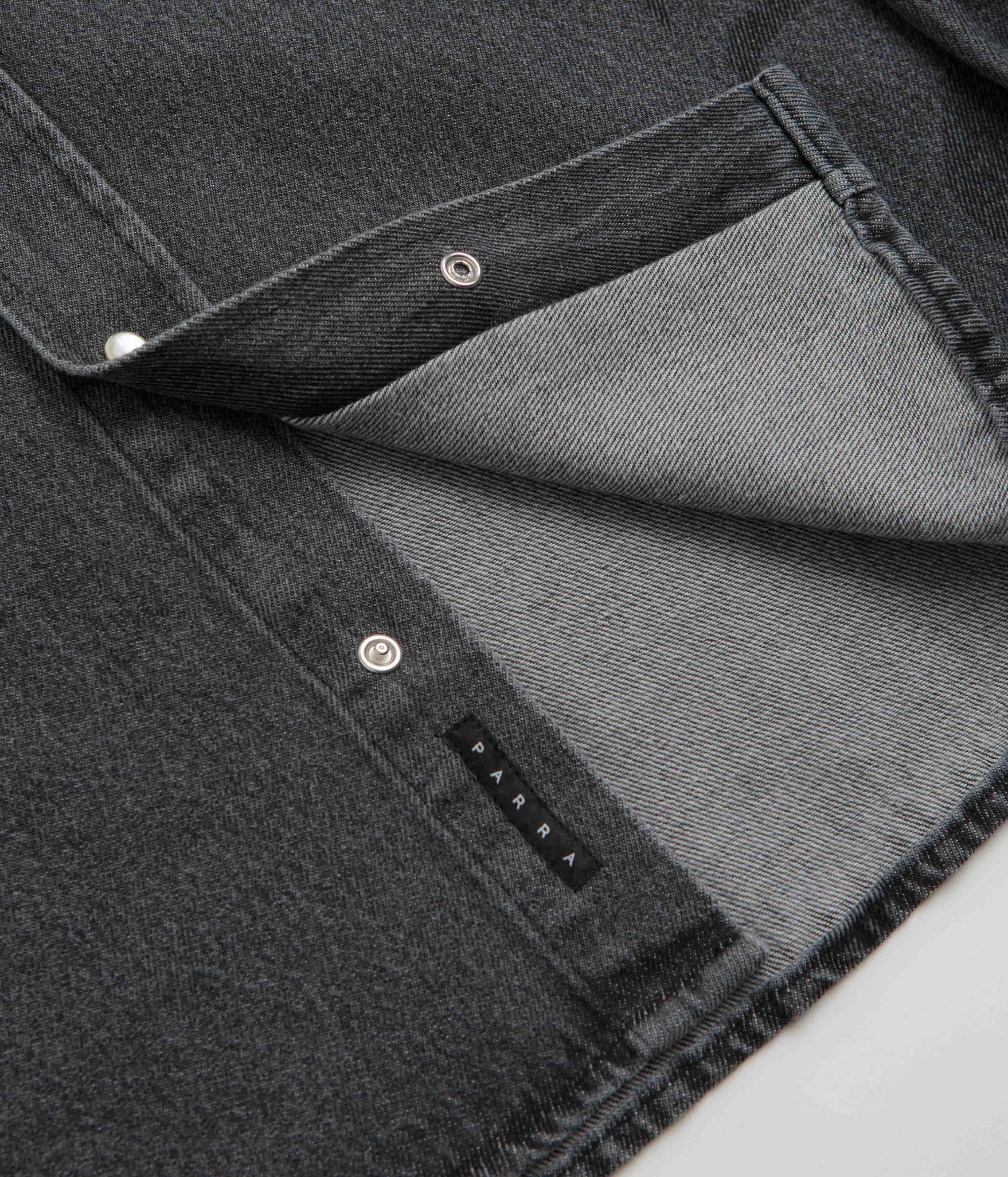 Tear Resistant Reinforcement Sporty Look by Parra The Stalkers Shirt - Washed Grey