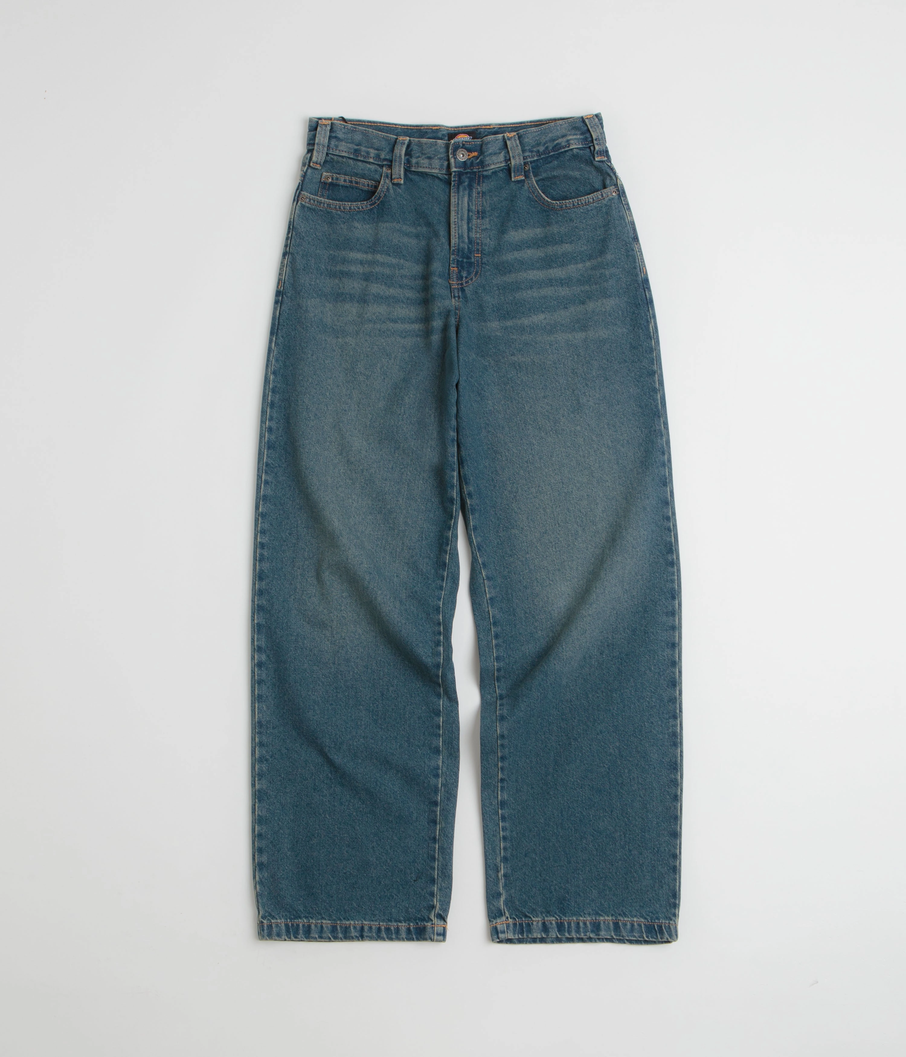 Dickies Hilham Jeans - Khaki Tinted Blue Daily Favorite Elegant Urban Explorer Athlete Fit