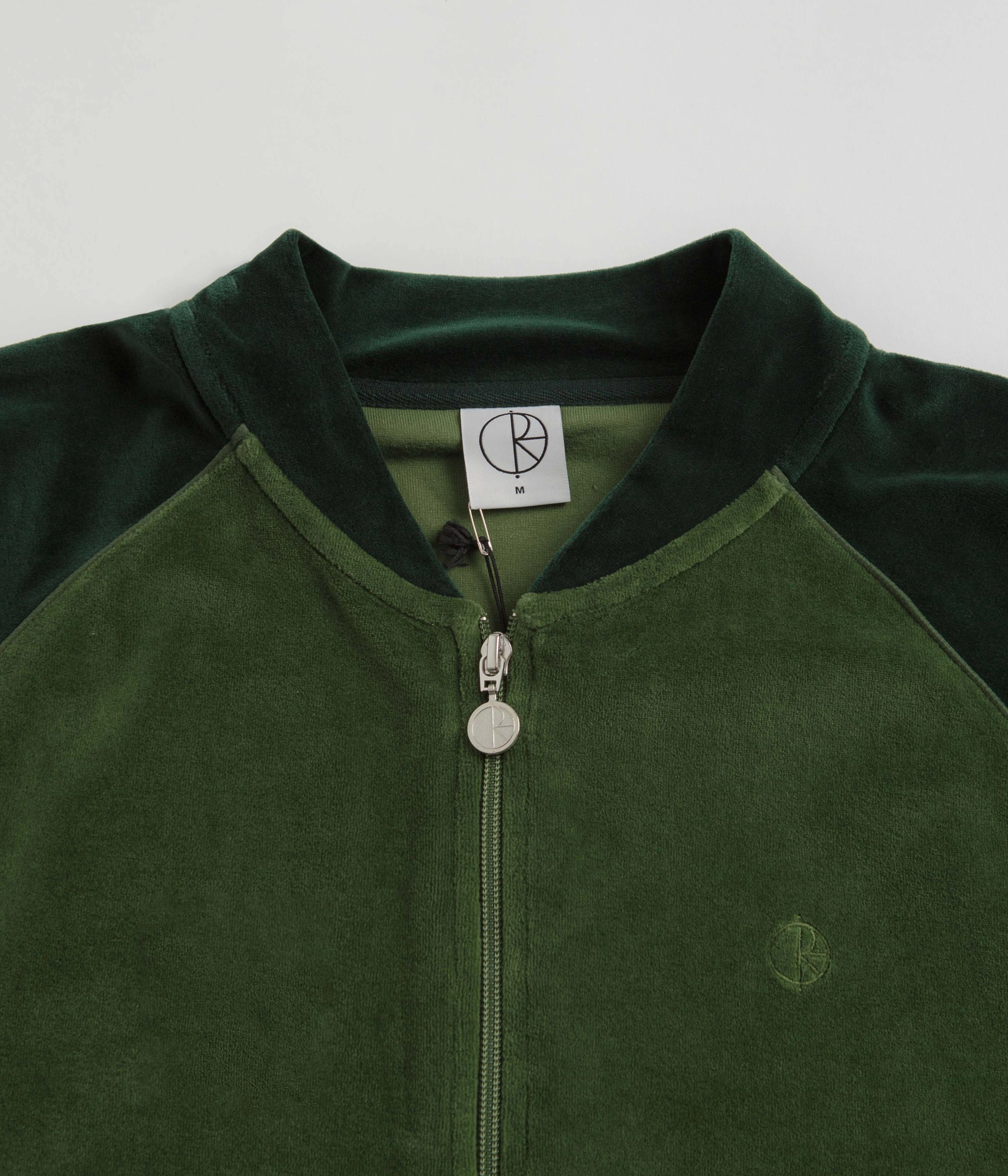 Polar Velour Ralph Jacket - Garden Green Exclusive Suitcase
